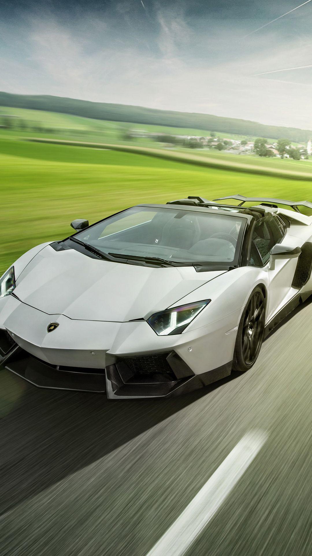 1080x1920 White Lamborghini iPhone Wallpaper HD