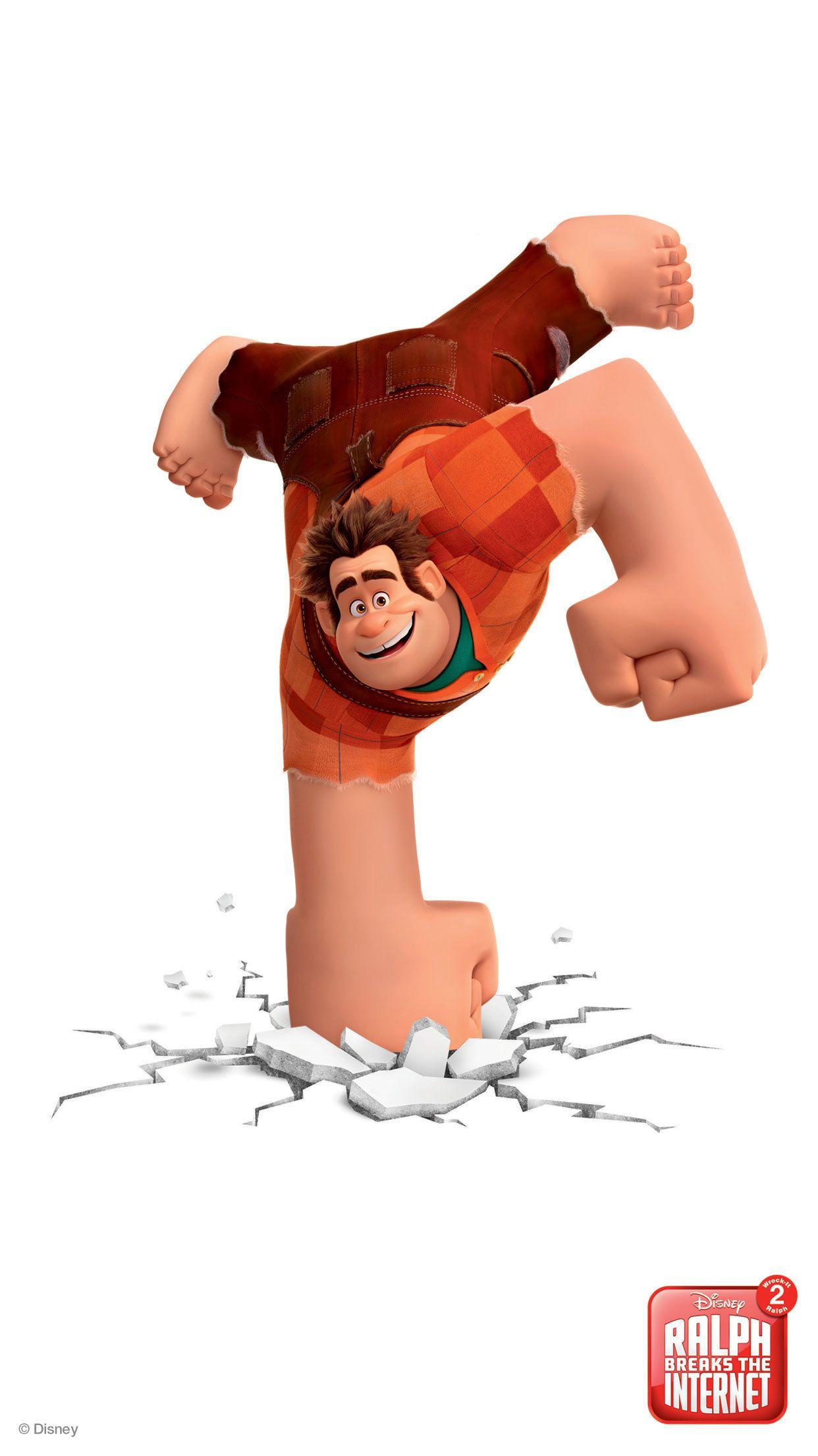 1242x2209 Ralph Breaks the Internet Mobile Wallpaper