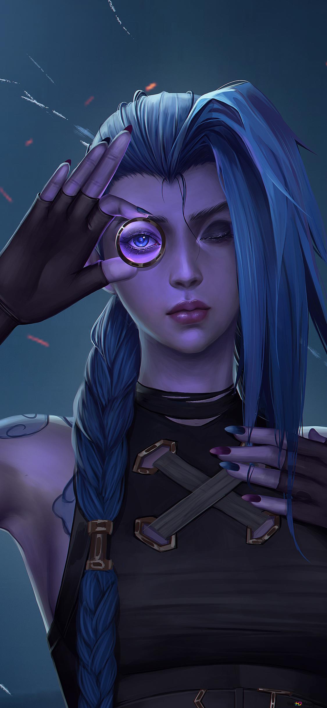 1125x2436 Arcane (LOL) 2K wallpaper download