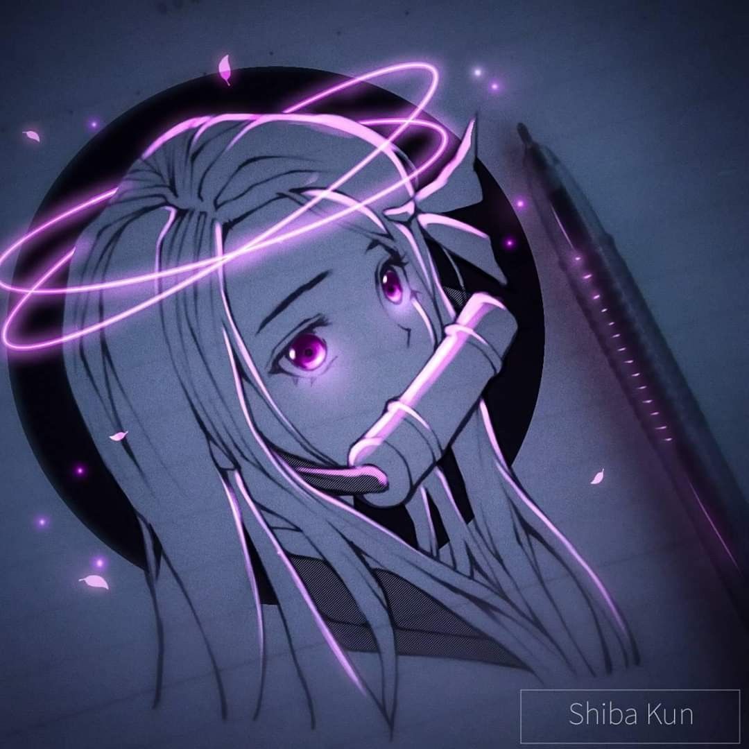 Animedrawings + Digital Glow 🎨 on Instagram: “Blue typ Glow