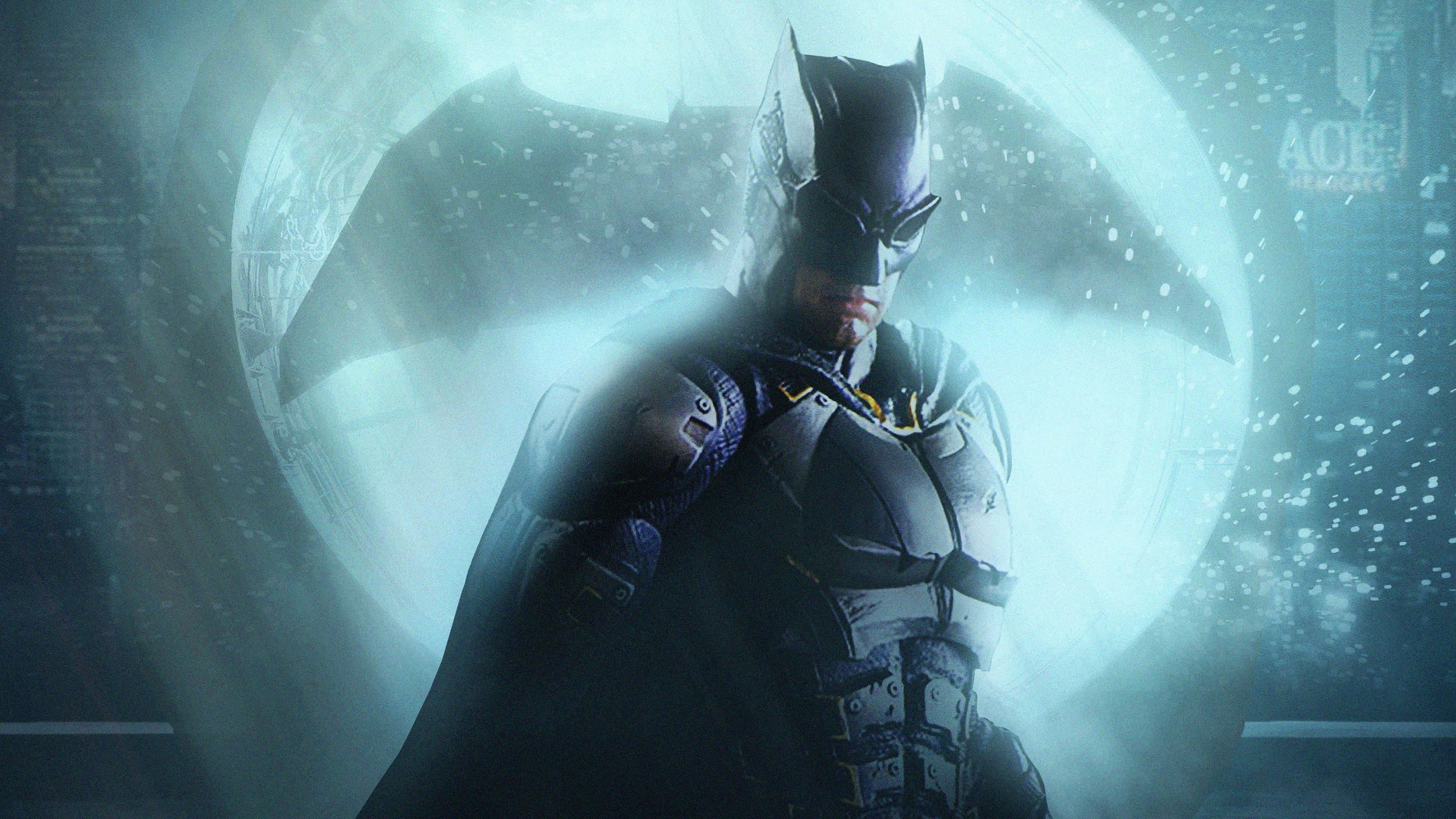 3840x2160 Batman Bat Signal Justice League Movie 4K UHD Wallpaper