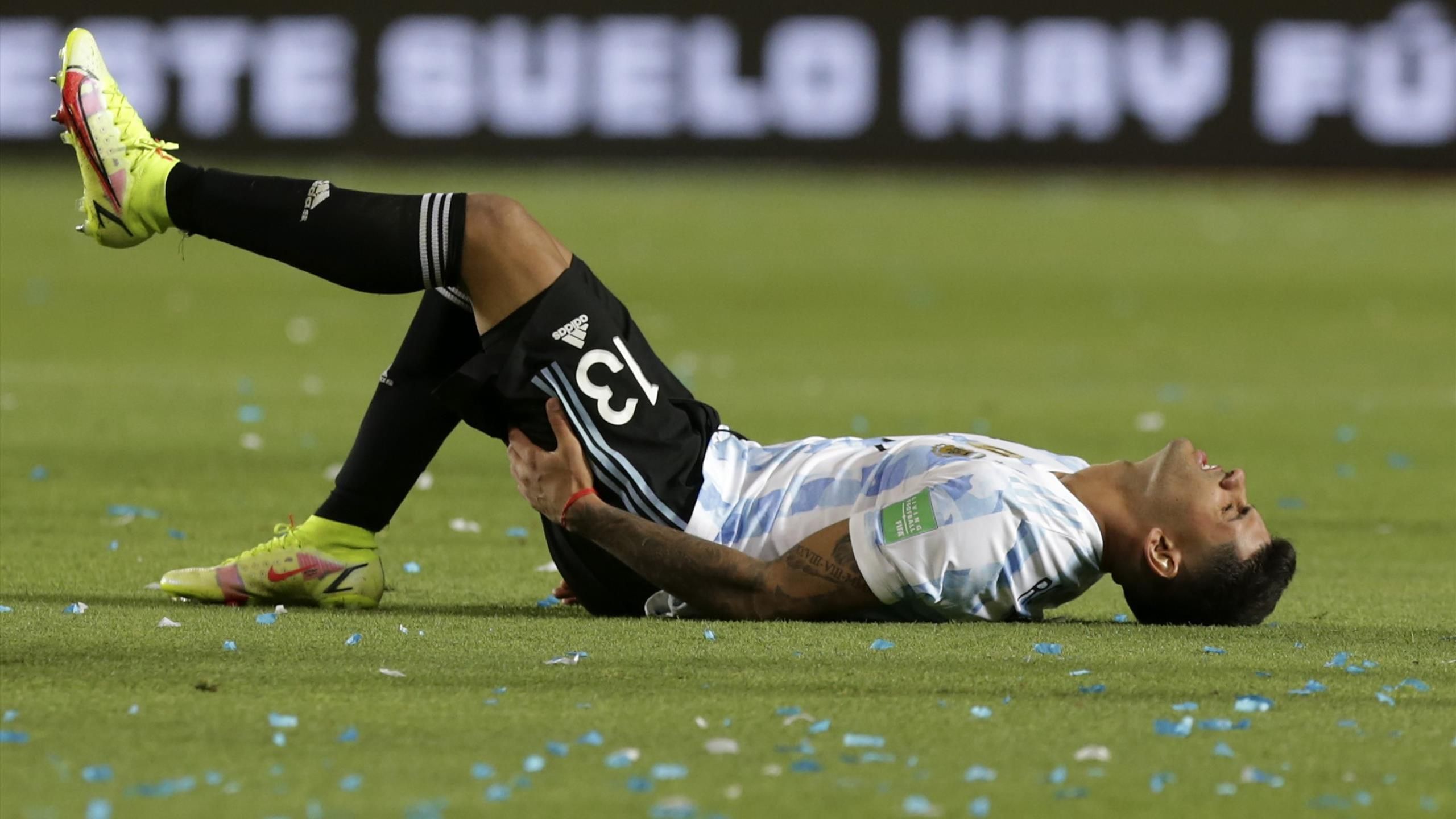 2560x1440 Tottenham defender Cristian Romero ruled out until New Year as Antonio Conte confirms 'very serious' hamstring injury