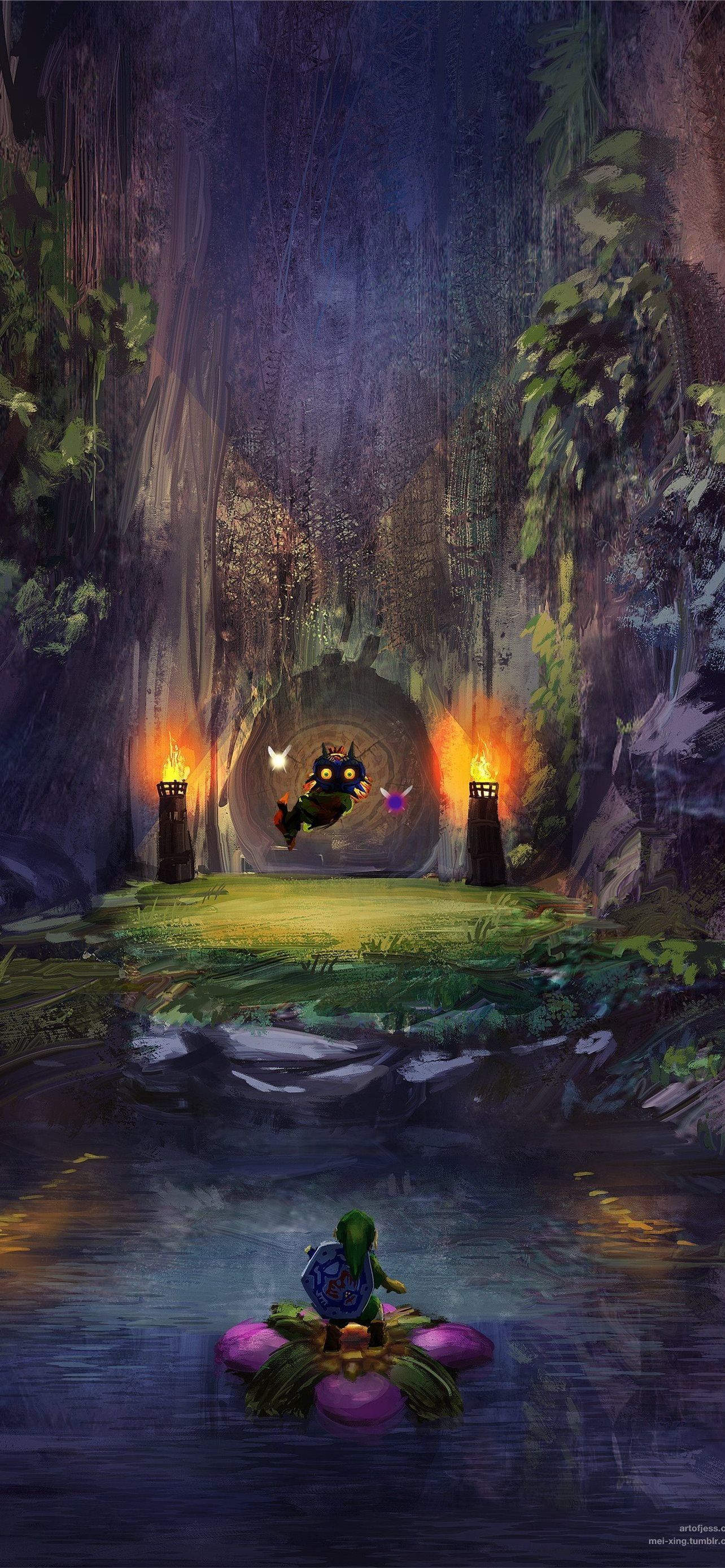 1284x2778 Best The legend of zelda majoras mask iPhone HD Wallpaper