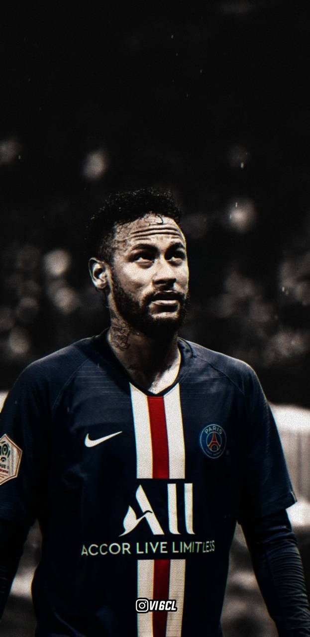 623x1280 Neymar Dark Wallpaper