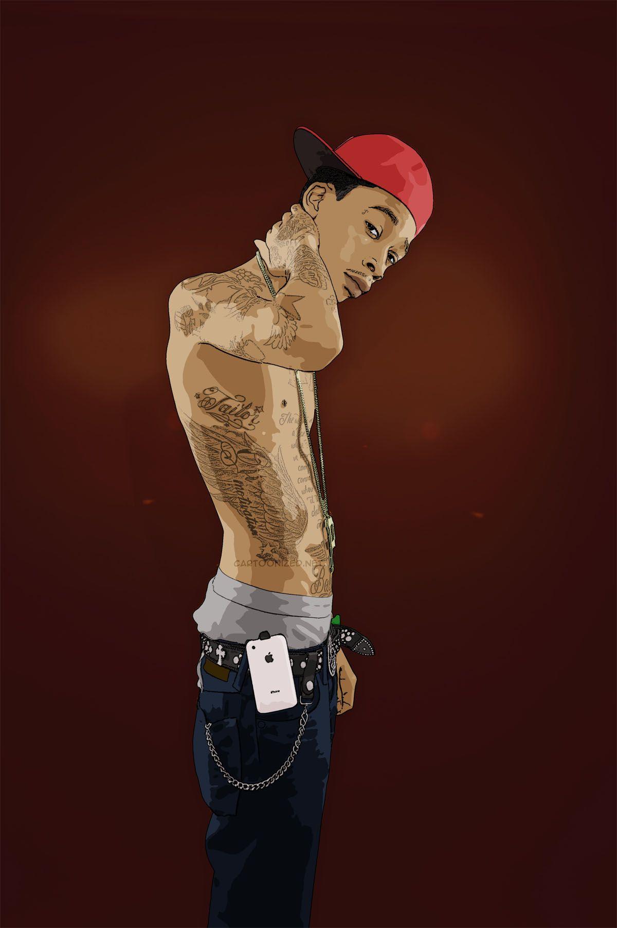 Wiz Khalifa Cartoon Pop Art Wallpapers Top Free Wiz Khalifa Cartoon