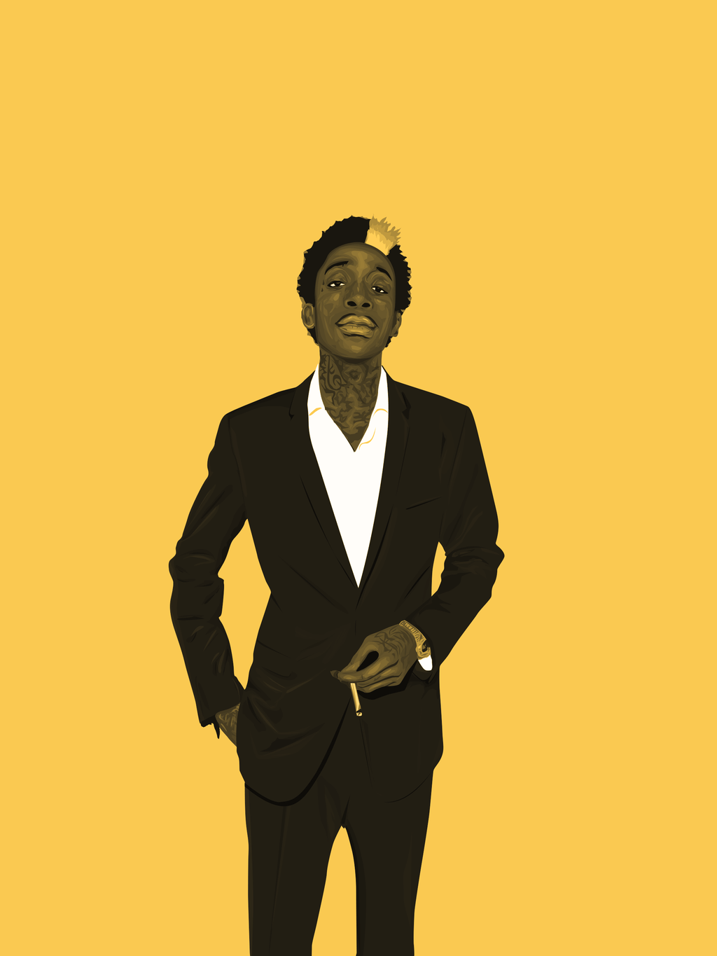 1024x1365 Wiz Khalifa Image 1024x1365 by Corben, Wiz Khalifa Wallpaper