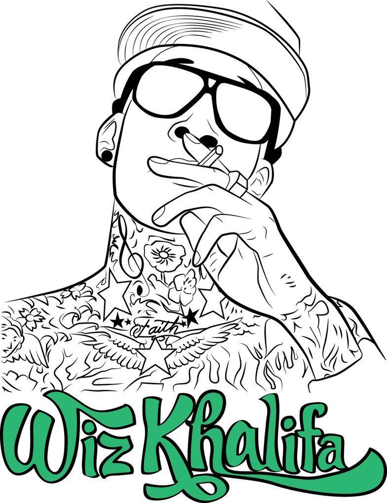 784x1019 Wiz Khalifa Drawing.com. Free for personal use Wiz