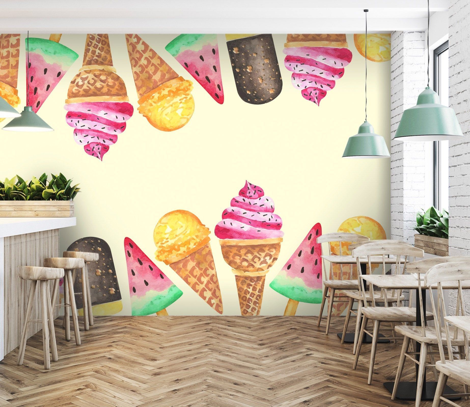 1846x1600 3D Watermelon Ice Cream 276