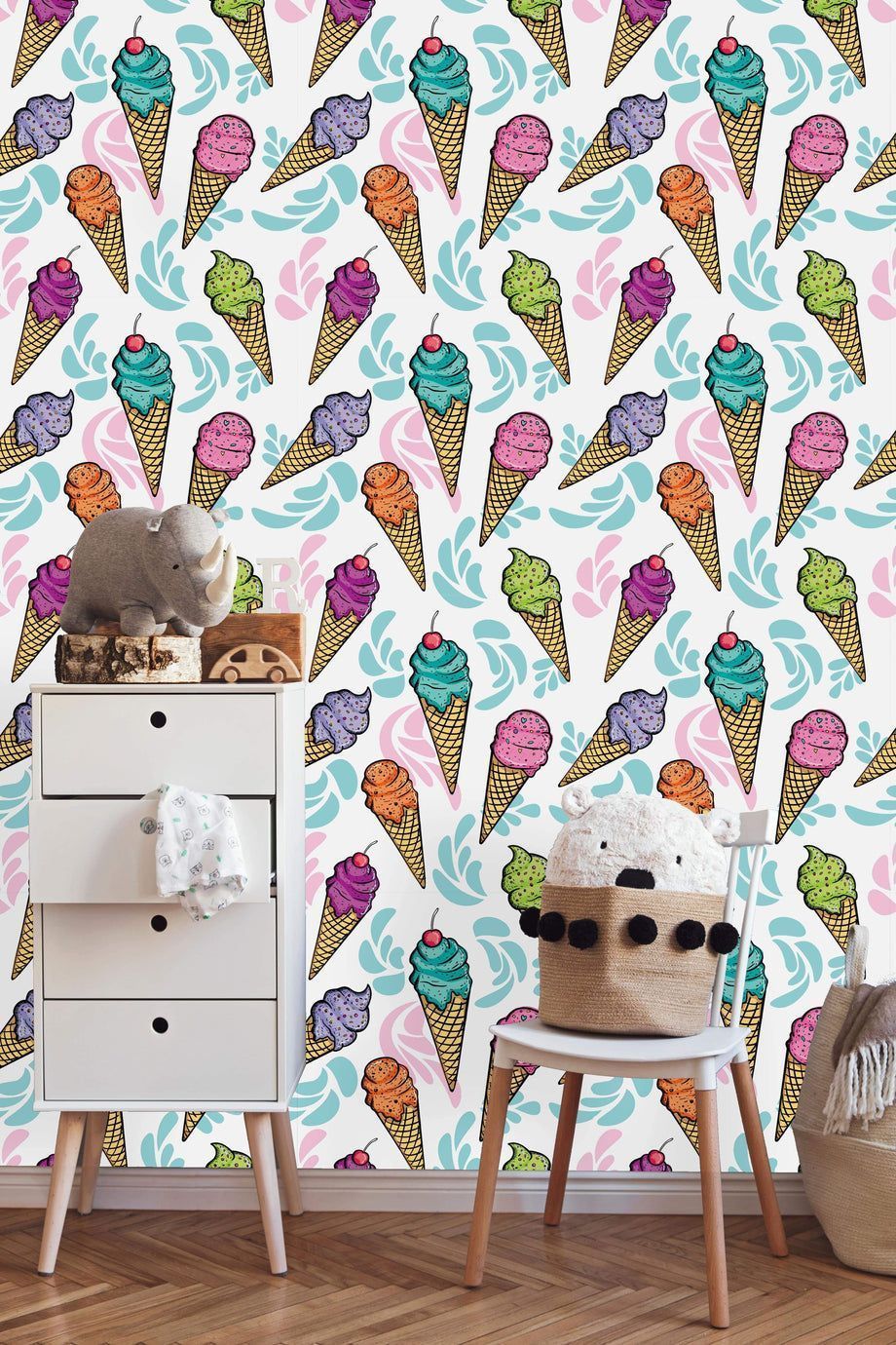 920x1380 Colorful Ice Cream Wallpaper buy at the best price with delivery