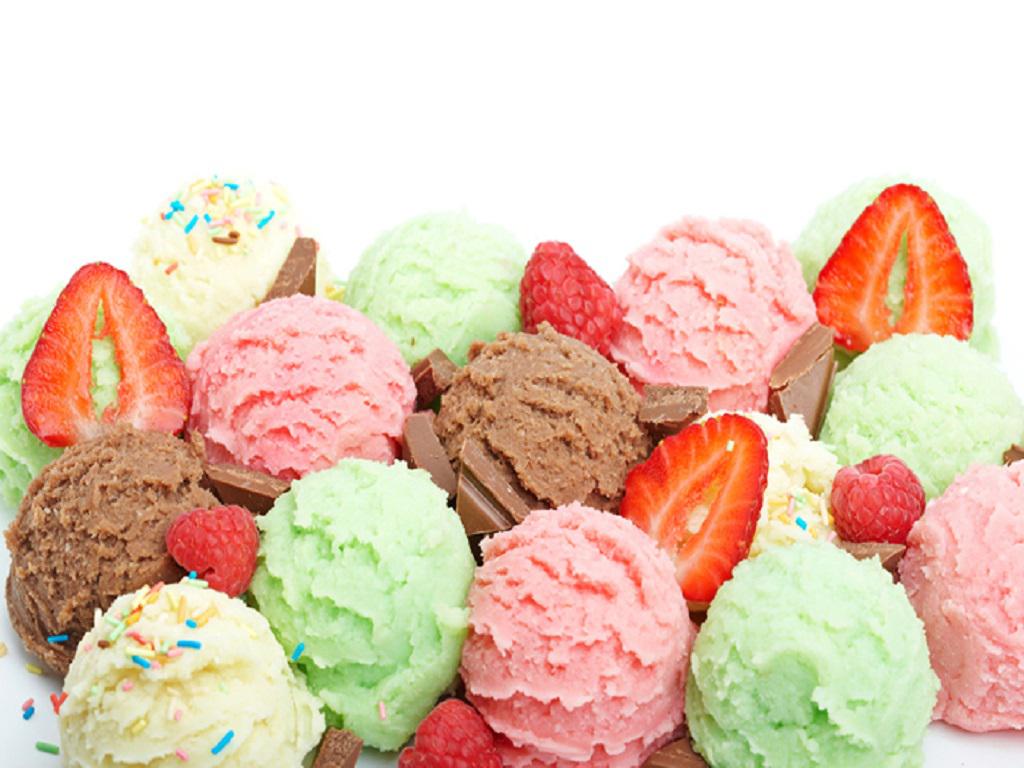 1024x768 Ice Cream Shop Wallpaper