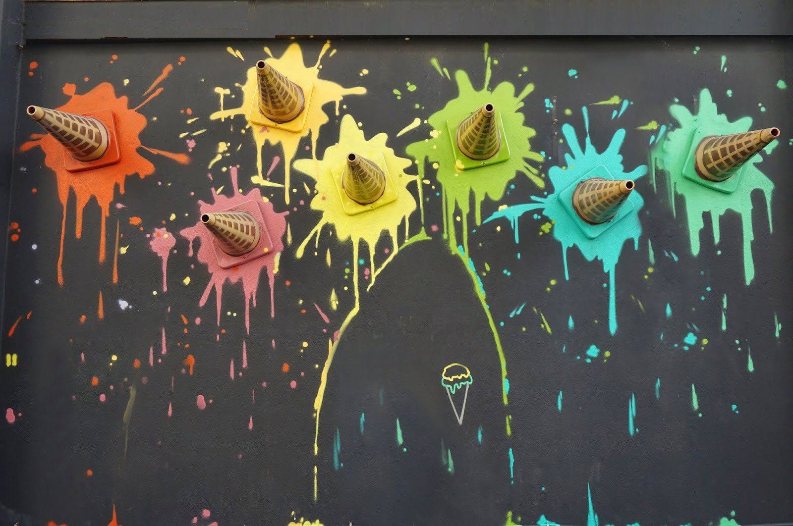 1600x1062 ice cream graffiti backdrops global warming backdrop Shah alam mural a