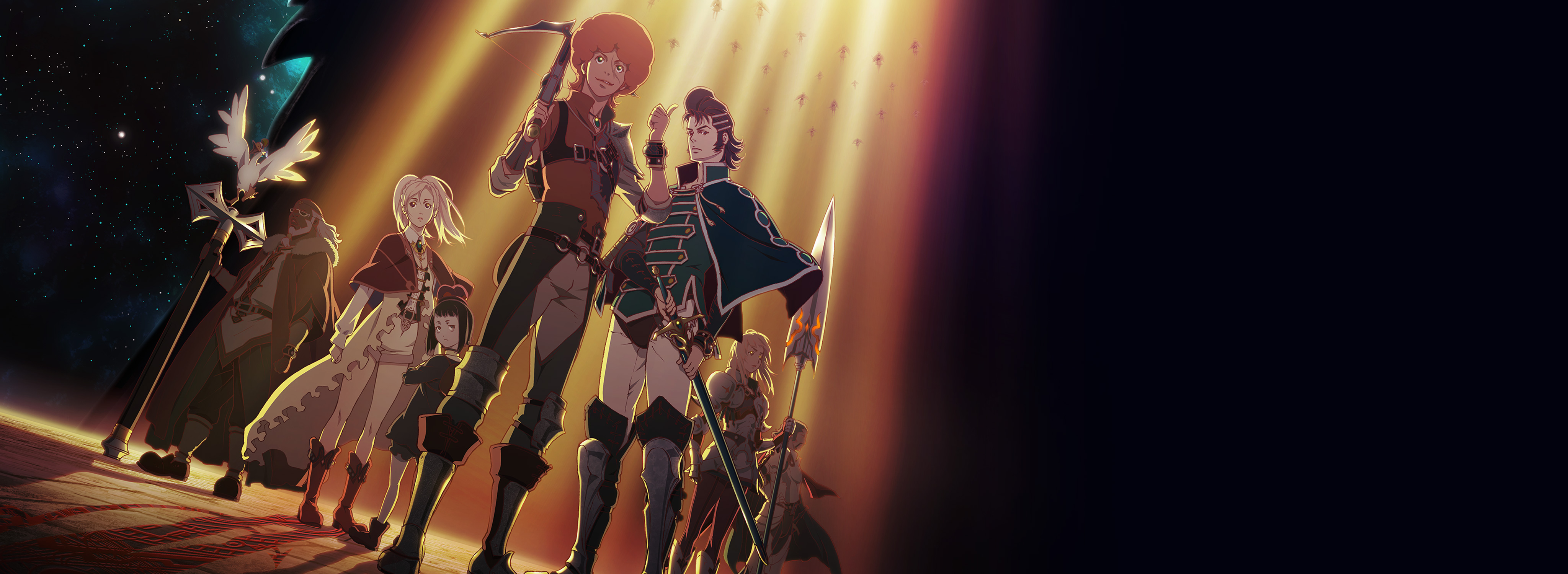 4096x1500 Anime Rage of Bahamut: Genesis HD Wallpaper
