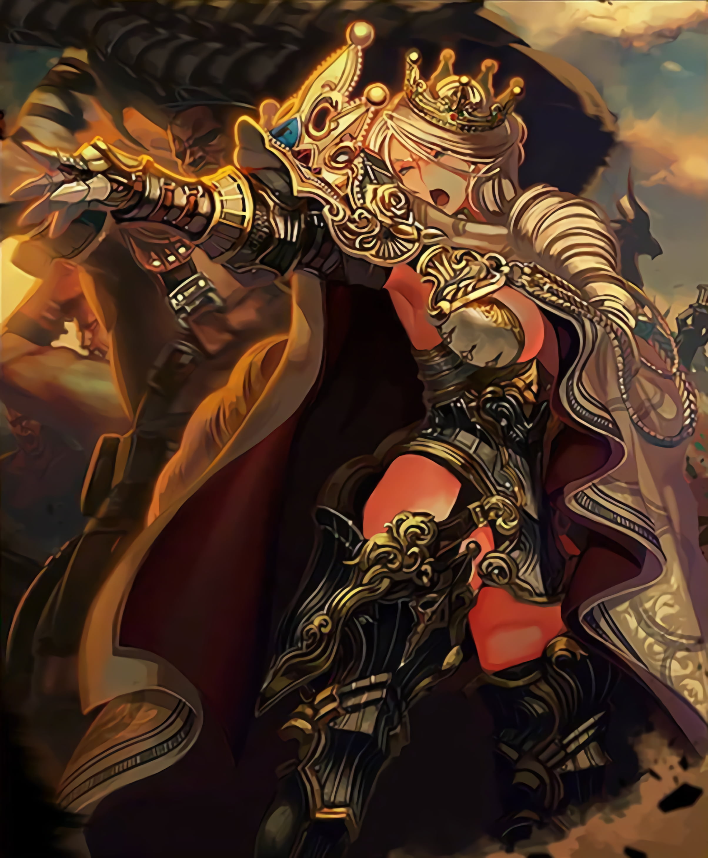 2408x2920 Game application wallpaper, Shingeki no Bahamut, Kerracula (Rage of Bahamut) HD wallpaper