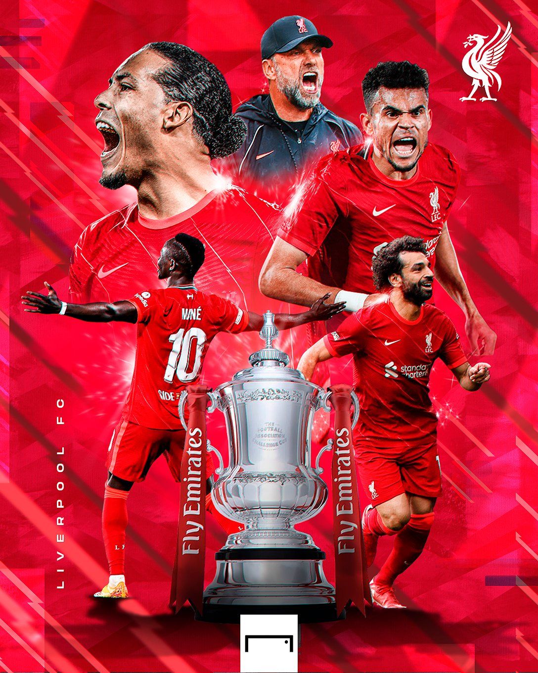 1088x1360 GOAL WIN THE FA CUP FOR THE EIGHTH TIME ❤️