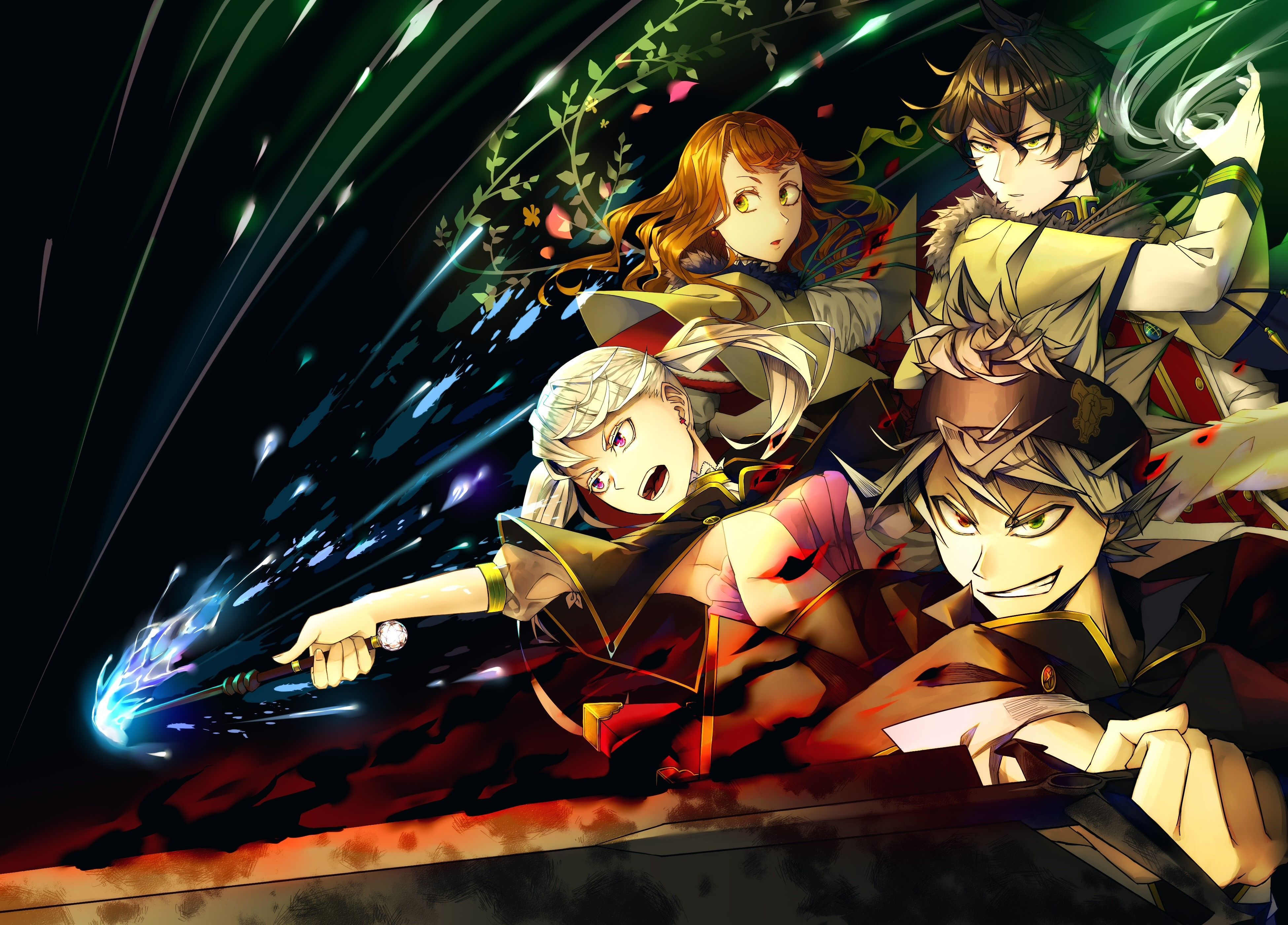 3900x2800 4K, Mimosa Vermillion, Black Clover, anime, Noelle Silva, anime girls Gallery HD Wallpaper