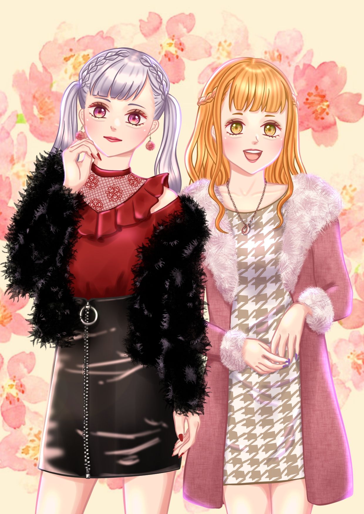 1240x1750 anime, anime girls, Noelle Silva, Mimosa Vermillion, Black Cloverx1750 Wallpaper