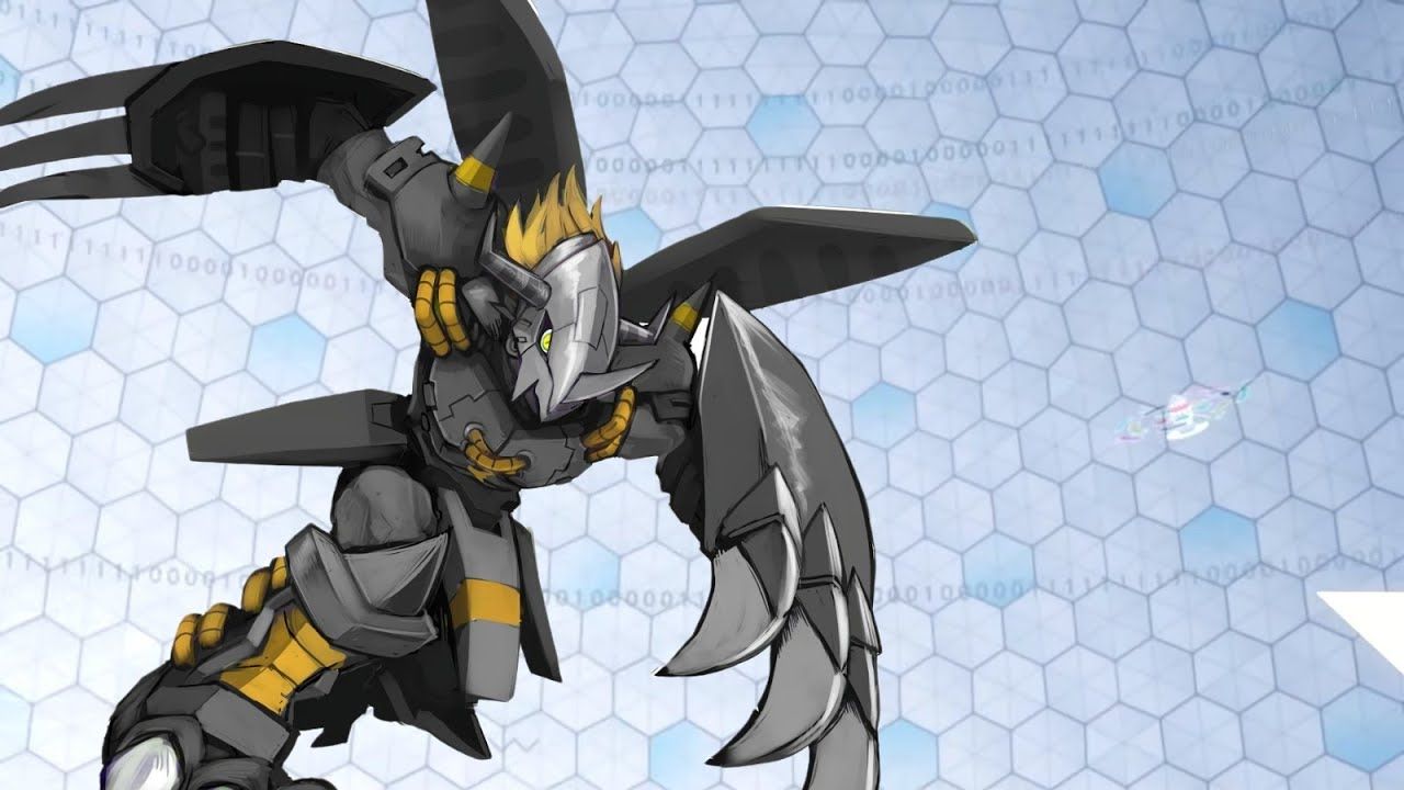 1280x720 BLACKWARGREYMON!!. Digivolution & Showcase. Digimon Hacker's Memory