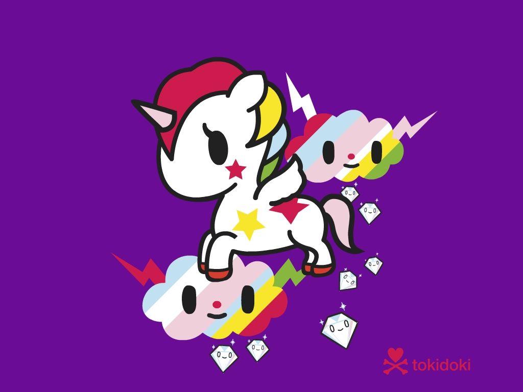 1024x768 Cute Unicorn Wallpaper