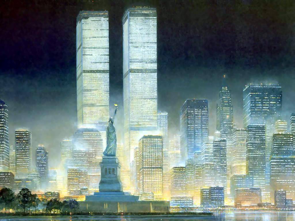 1024x768 Twin Towers Art