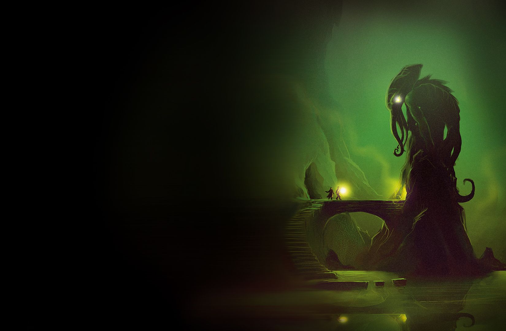 1650x1080 Cthulhu Wallpaper