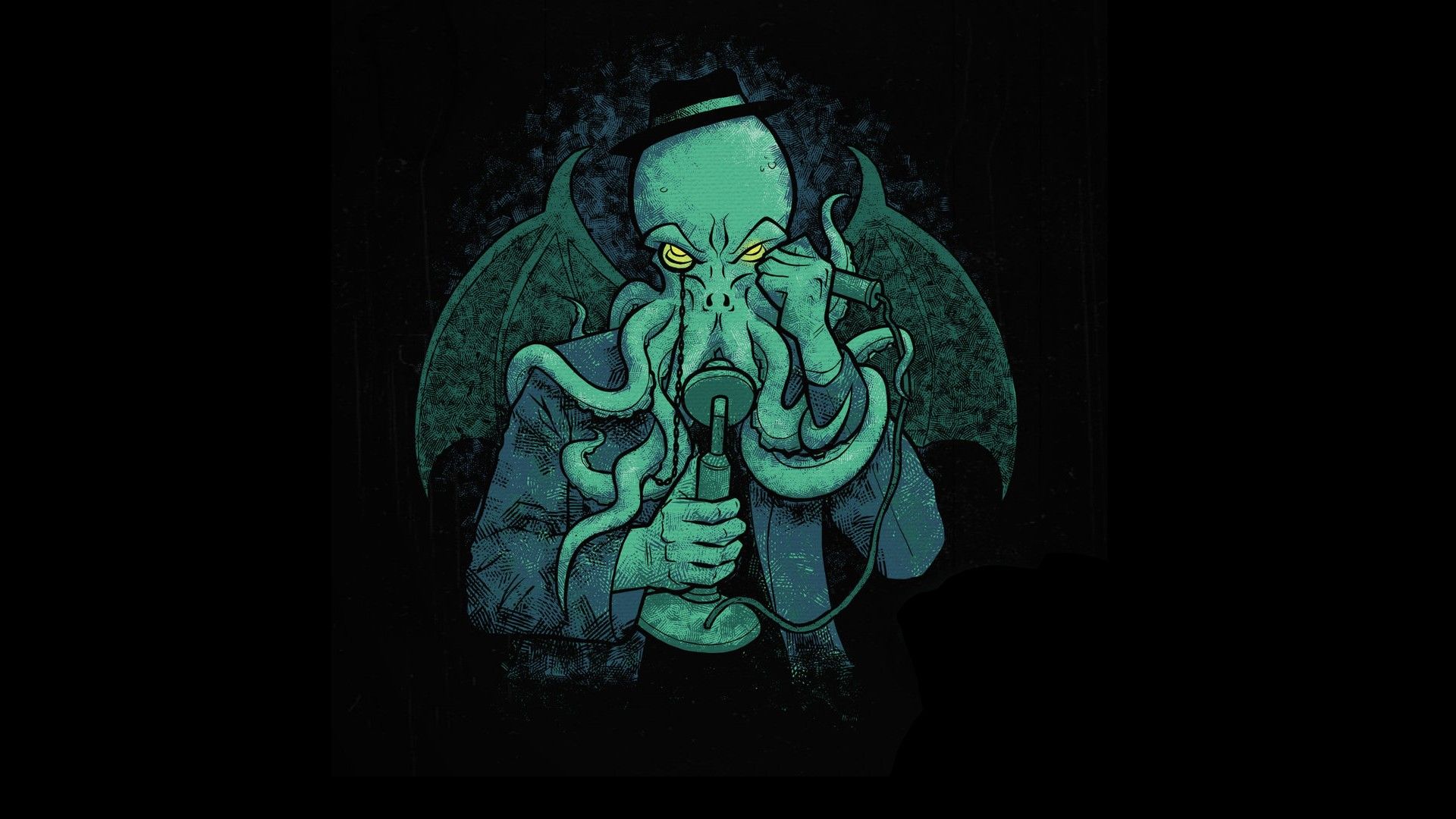 1920x1080 H. P. Lovecraft, Cthulhu Gallery HD Wallpaper