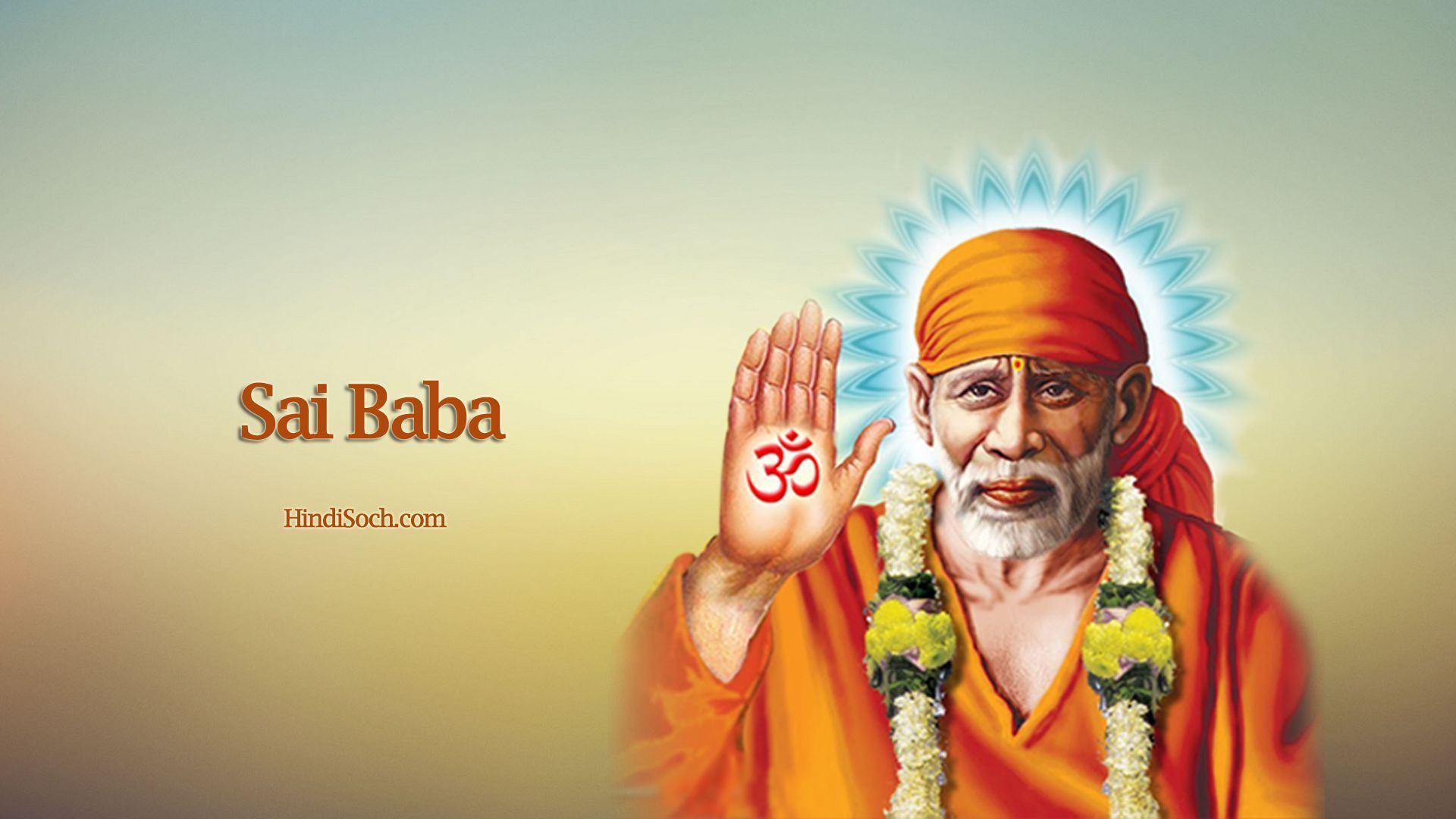 1920x1080 Sai baba Wallpaper Download