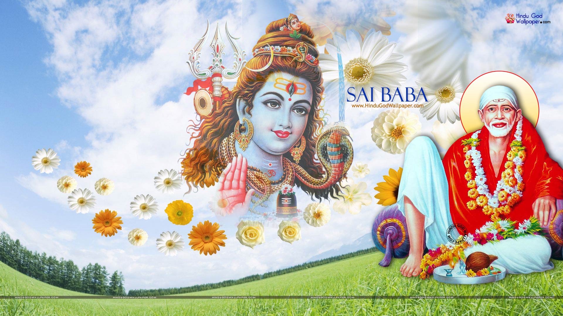 1920x1080 Sai Baba Image, Sai Baba Photo & HD Wallpaper Download