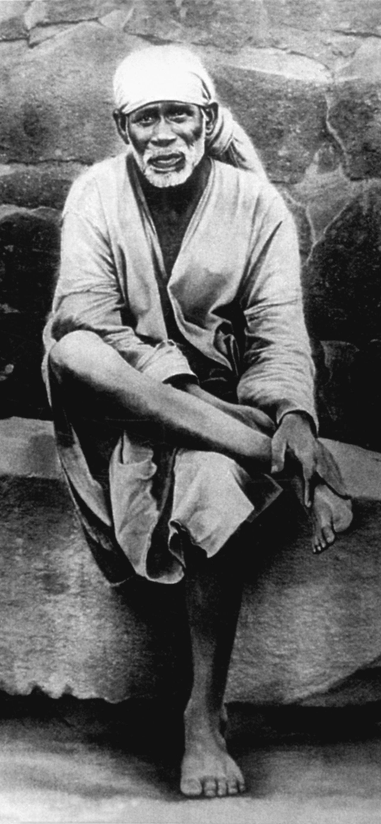 1284x2778 Lord Sai Baba Real teahub io iPhone Wallpaper Free Download