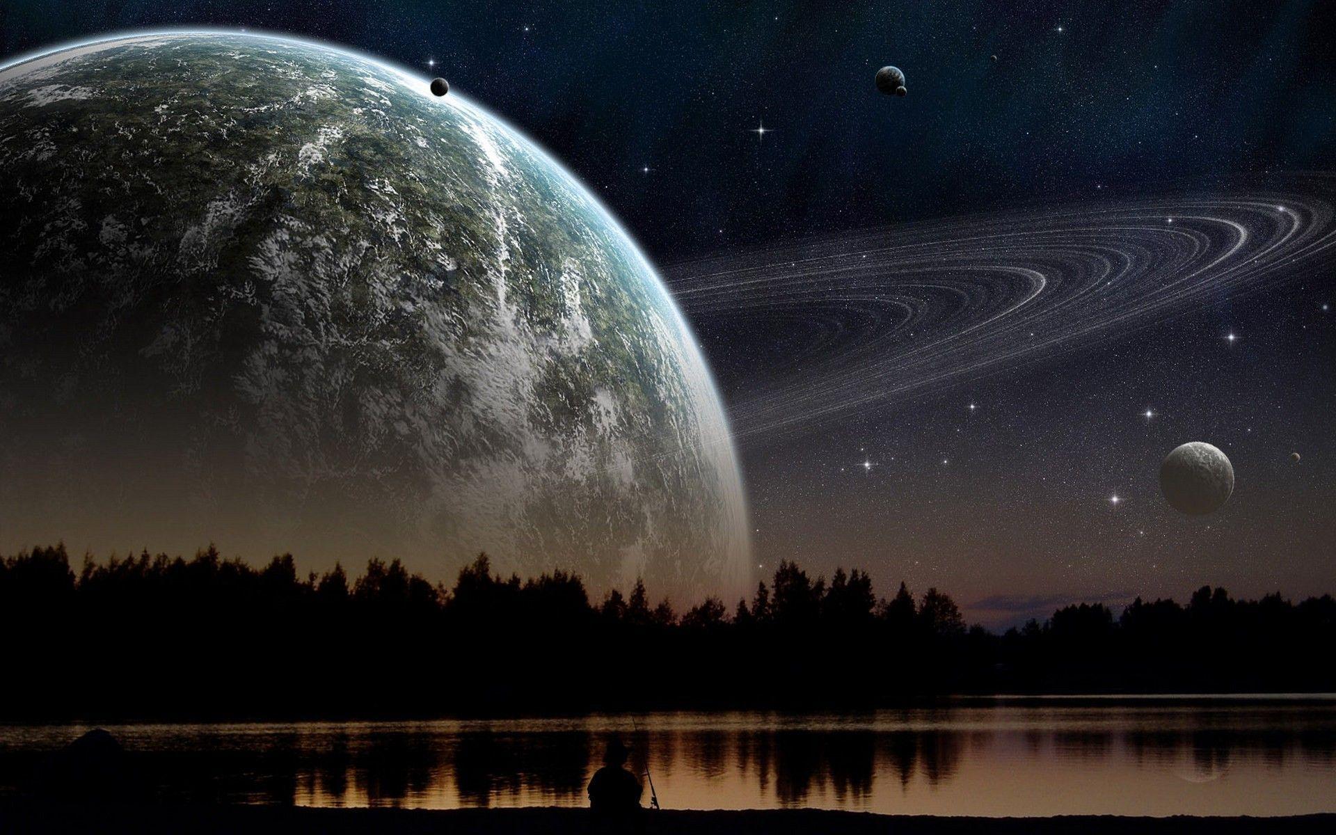 1920x1200 Alien Planet Wallpaper HD