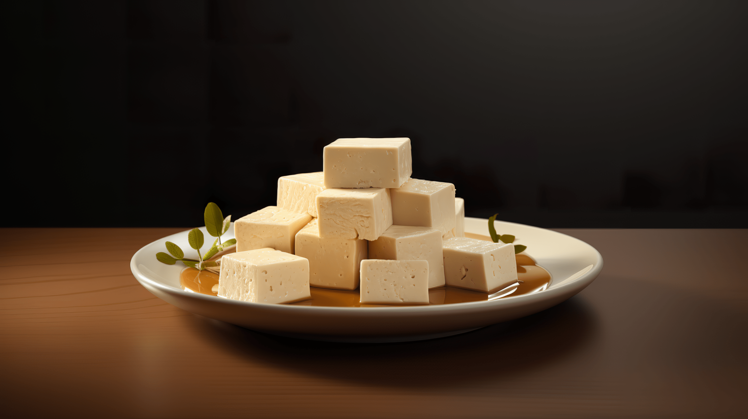 2563x1436 Tofu Illustration Food Wallpaper