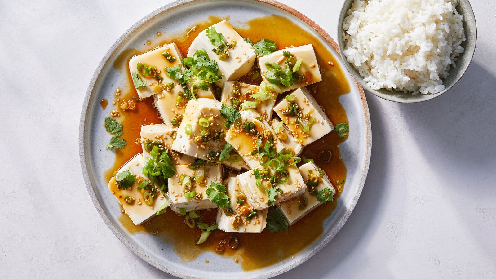 1600x900 Silken Tofu With Spicy Soy Dressing Recipe