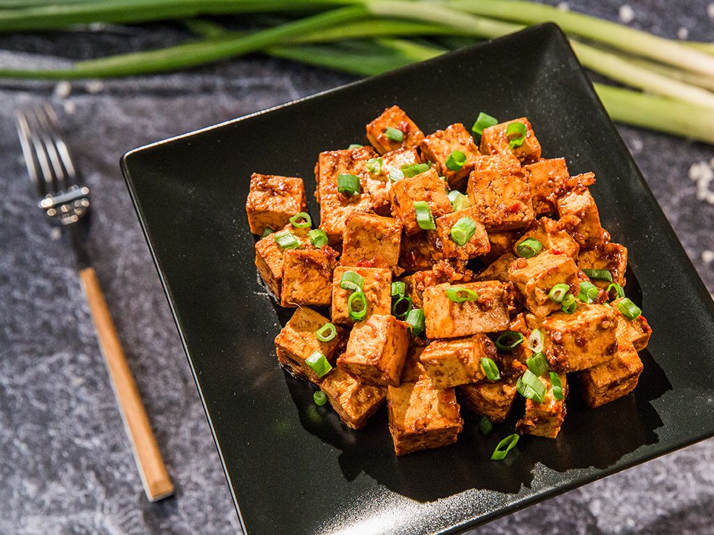 1024x768 Fried Hot Tofu