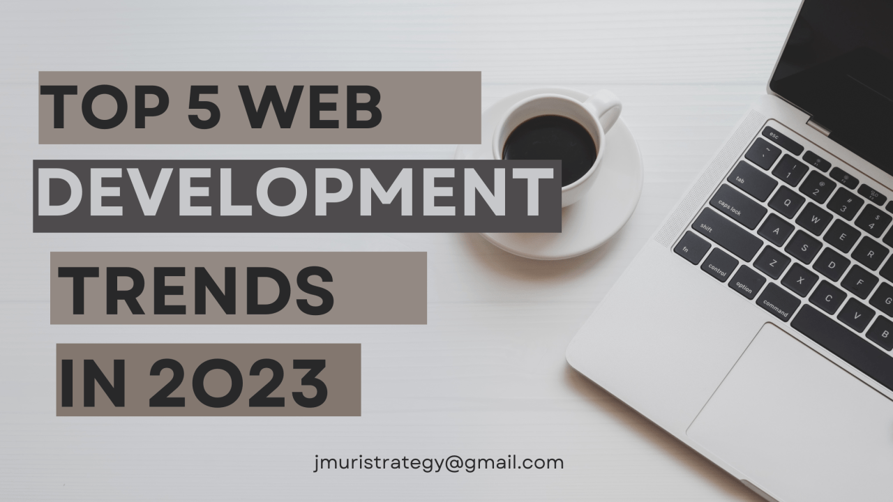 1280x720 Are You Ready To Stay Ahead Of The Curve In The Ever Evolving World Of Web Development? Dive In To Discover The Top Five Transformative Trends