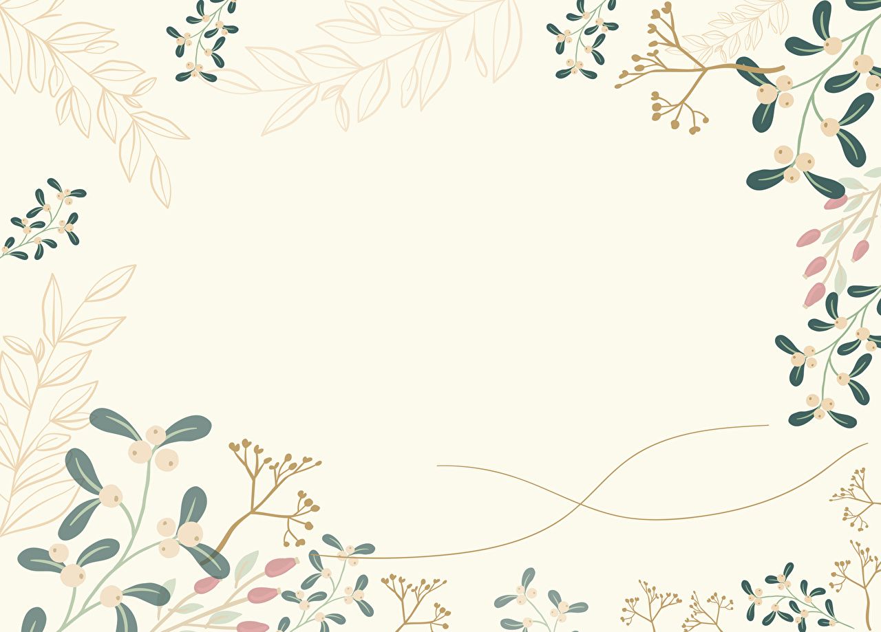 1280x919 Wallpaper Texture Berry Branches Template greeting card