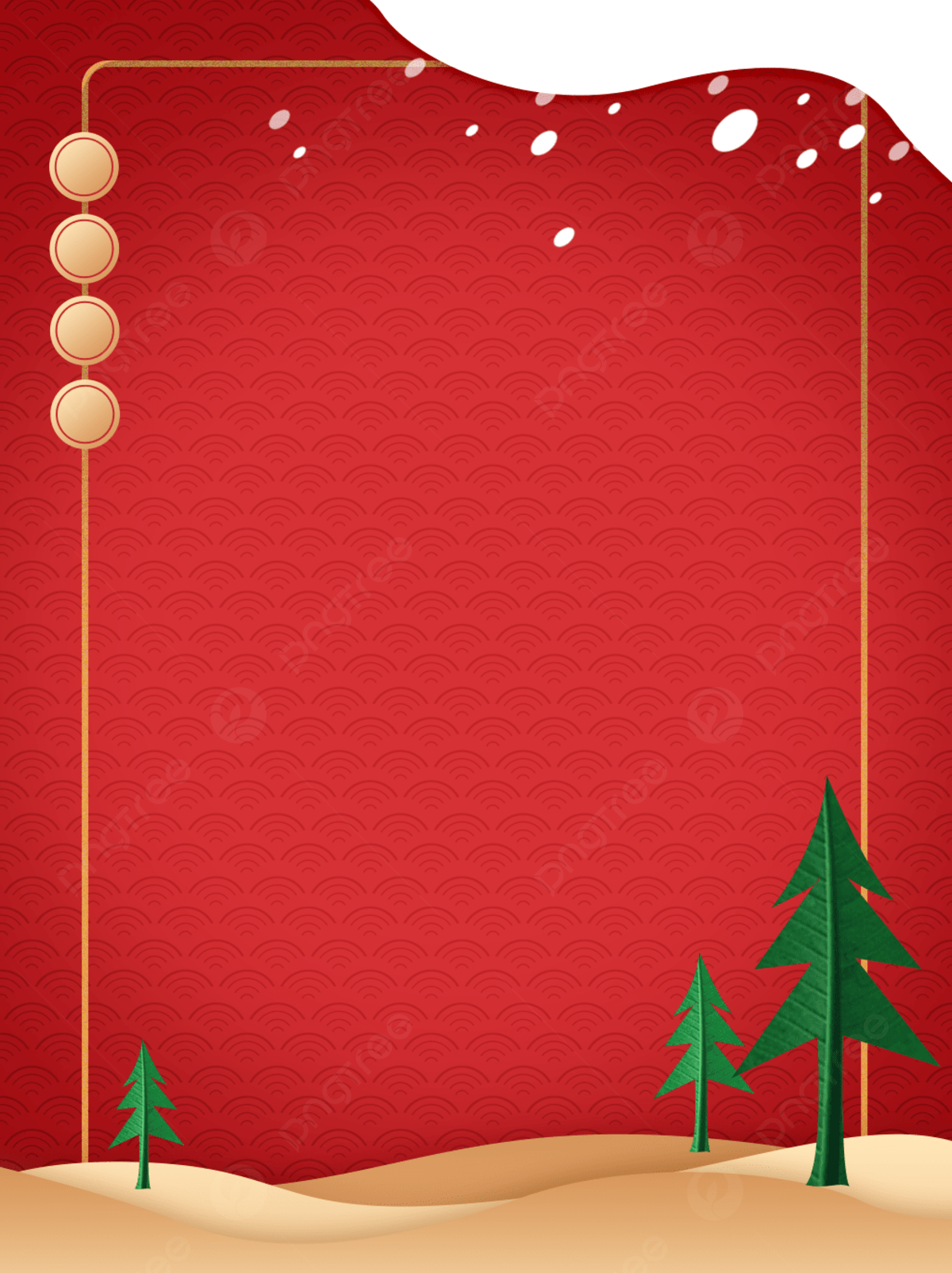 1200x1604 Original Christmas Day Greeting Card Invitation Poster Background Wallpaper Image For Free Download
