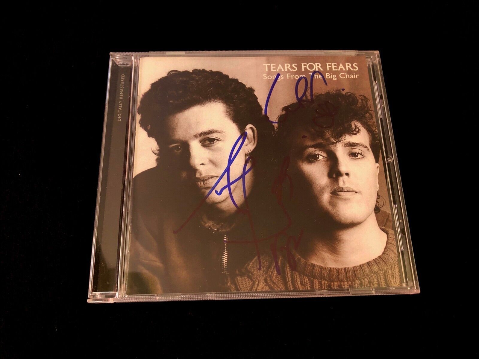 1600x1200 Tears For Fears SEALED Official AUTOGRAPHED Songs From The Big Chair CD Signed!!