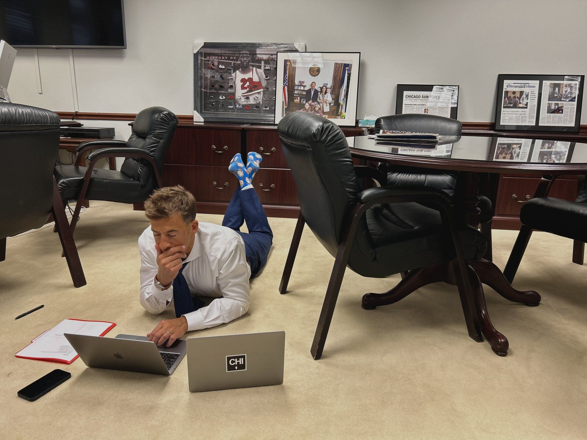 2048x1536 Secretary Alexi Giannoulias we go again. Delivering for the people of Illinois #tummytime #ILSOS