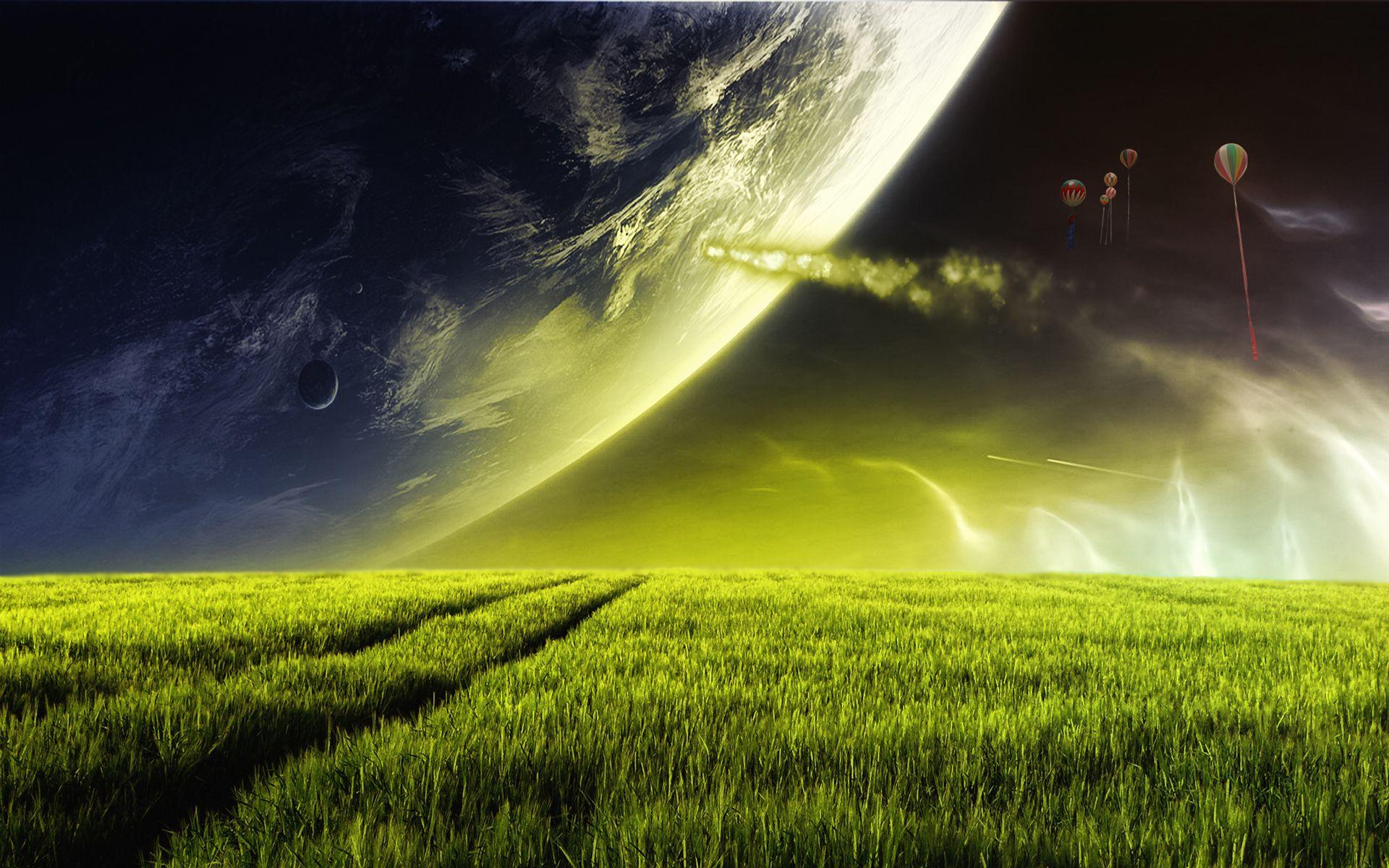 1920x1200 Alien Planet Wallpaper
