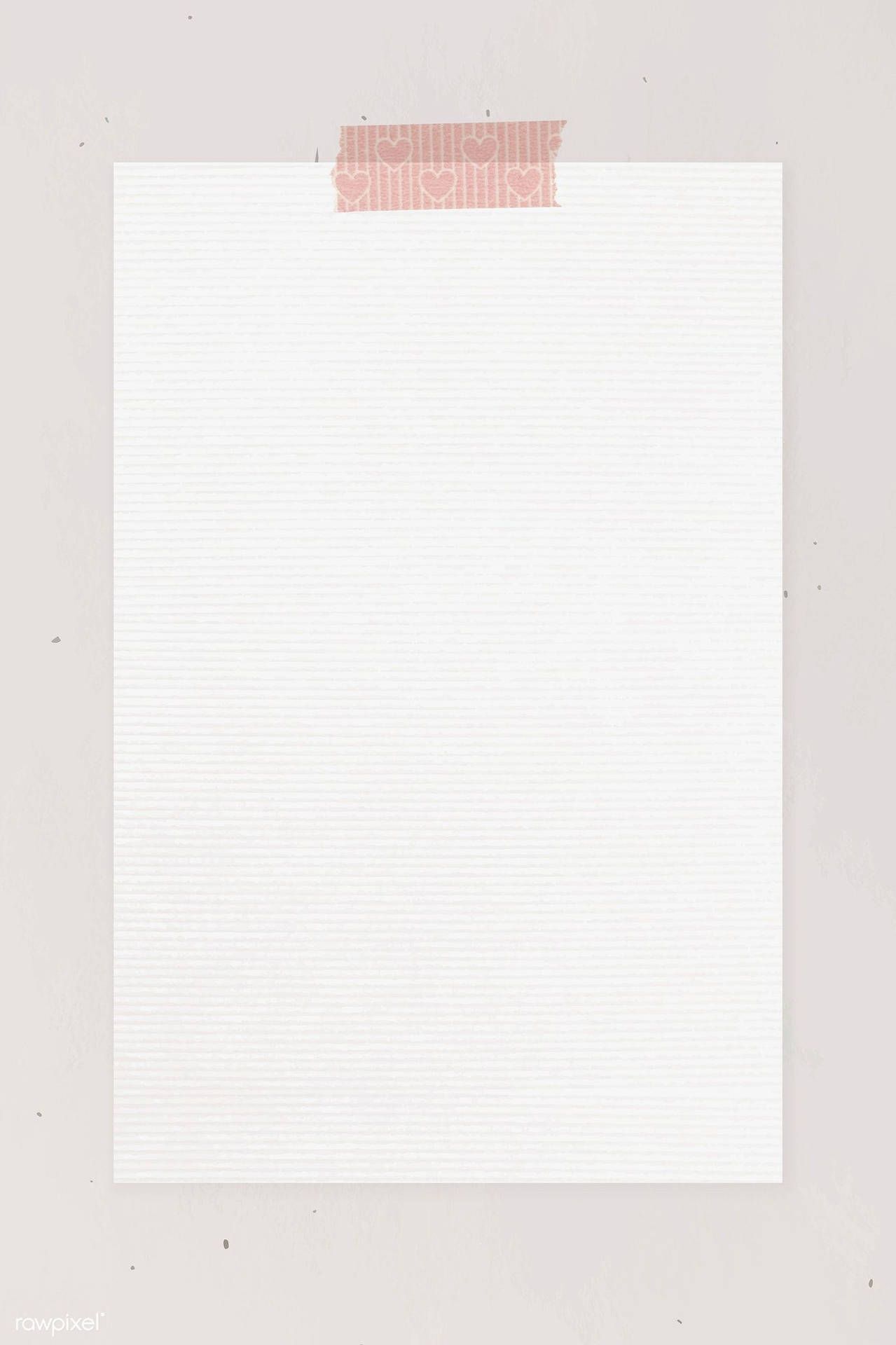 1279x1920 Download Clean Sticky Note on a White Blank Page Wallpaper