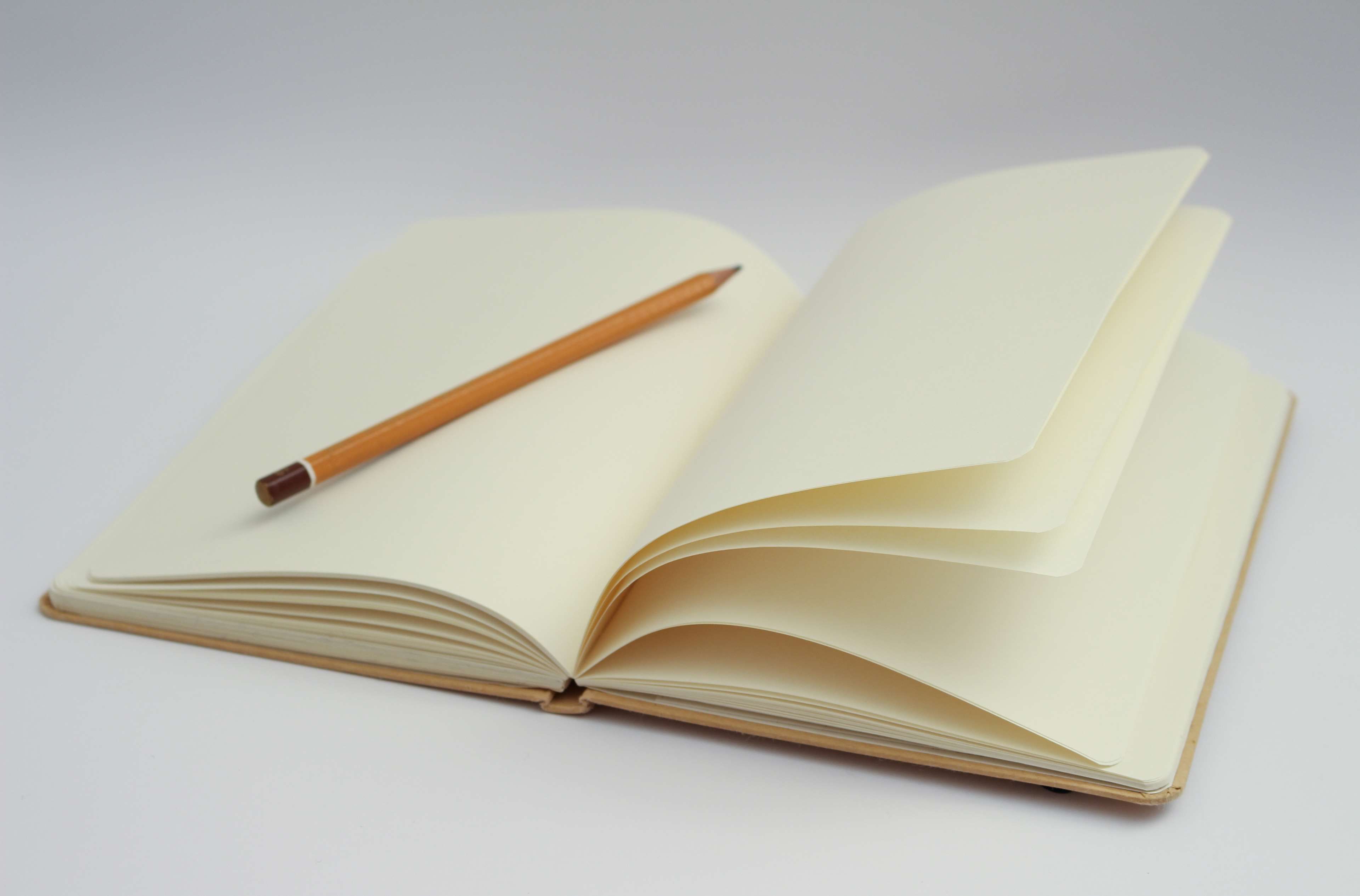 3840x2530 beginning, blank, blank page, book, diary, empty, ideas, journal, notebook, paper, pencil, start, writing 4k wallpaper.me!