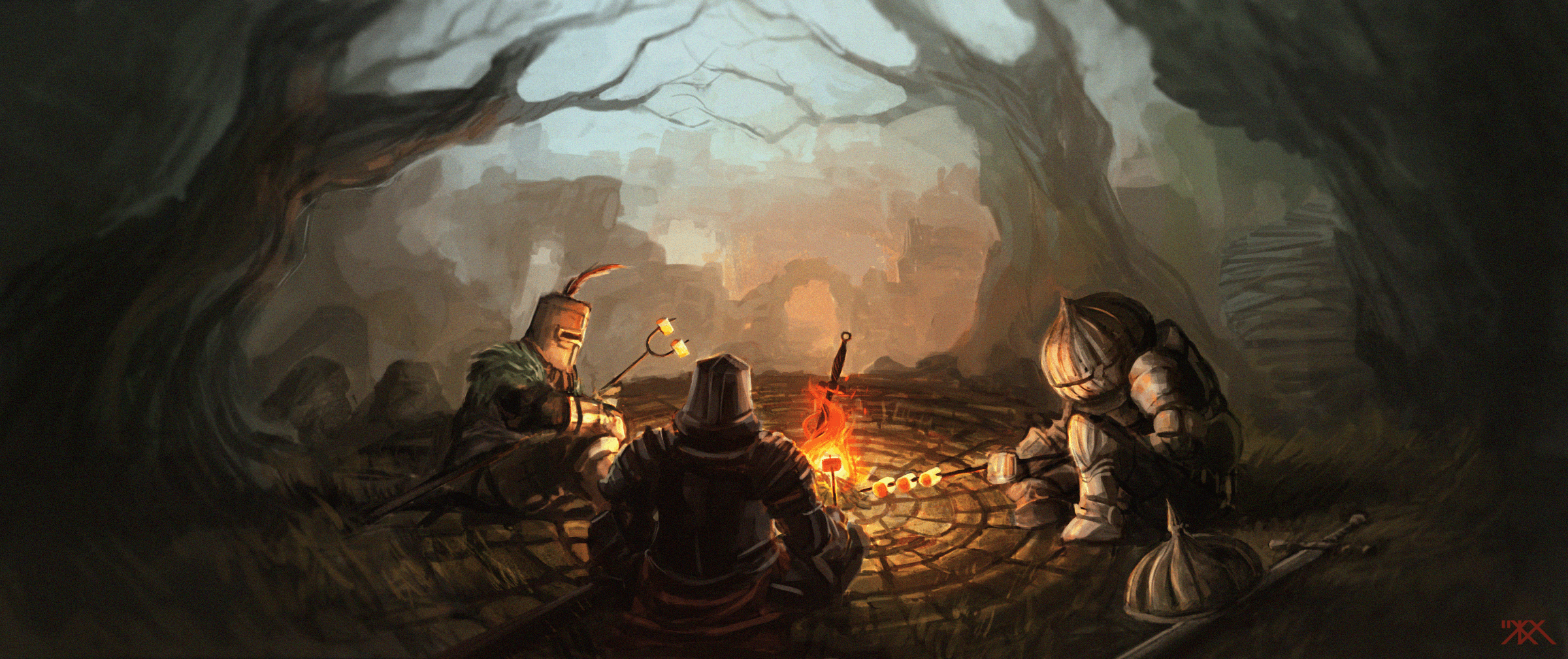 Dark Souls Bonfire Wallpapers - Top Free Dark Souls Bonfire Backgrounds