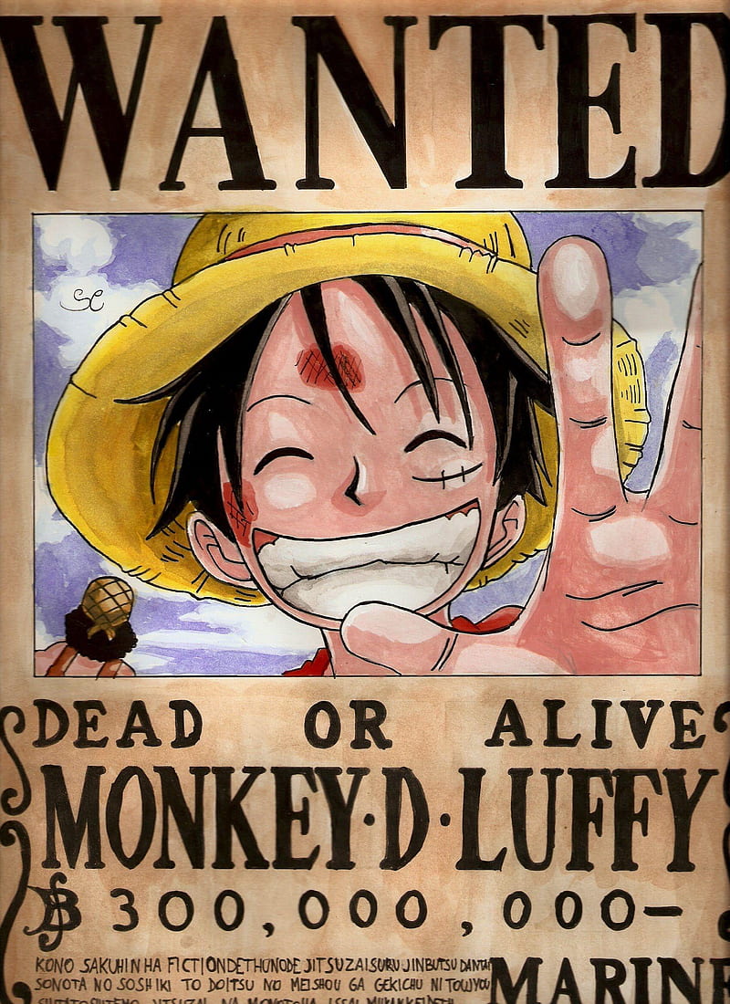 800x1100 Wanted Poster One Piece, Zoro Wanted