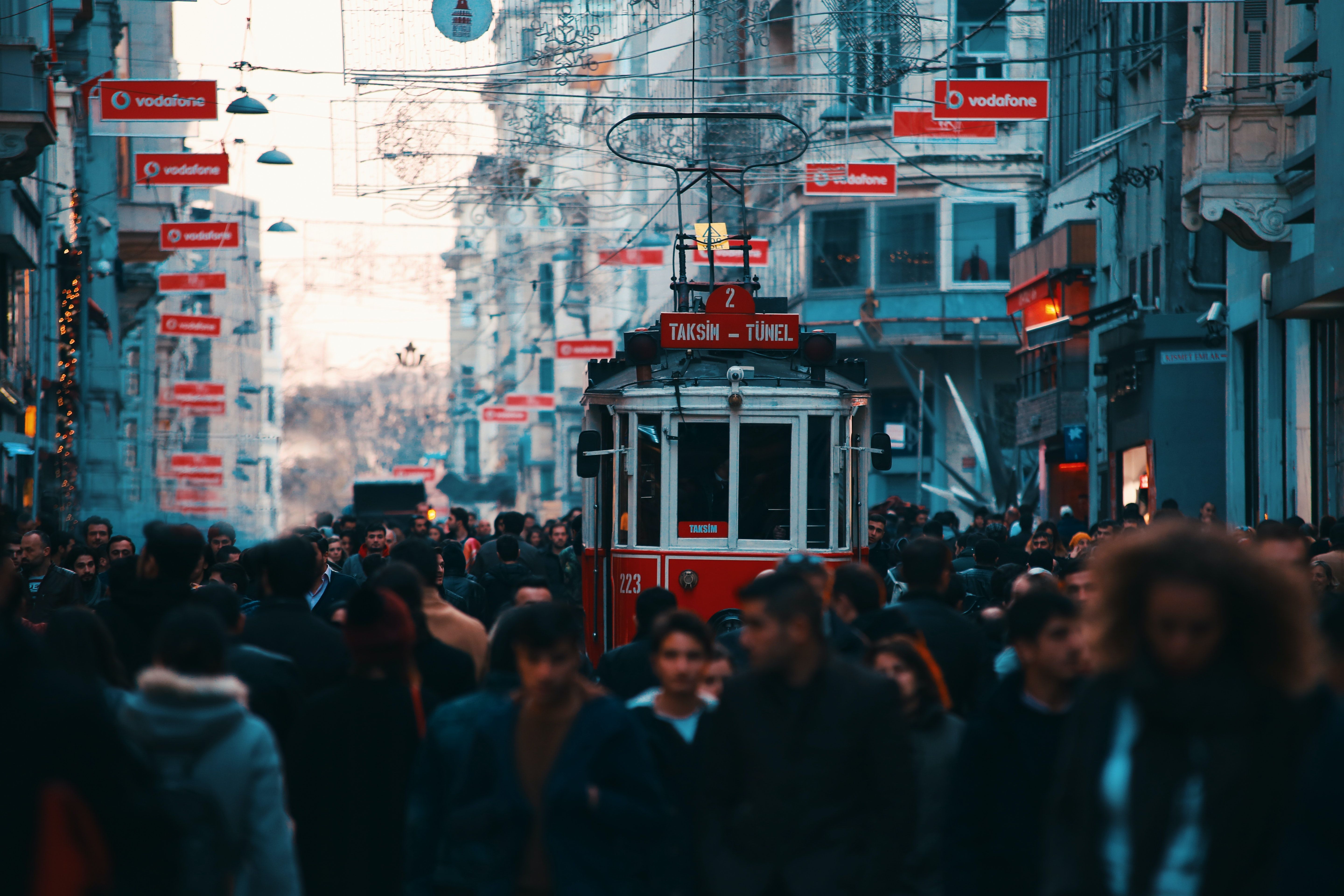 5760x3840 The Istiklal Caddesi Street in Istanbul · Free