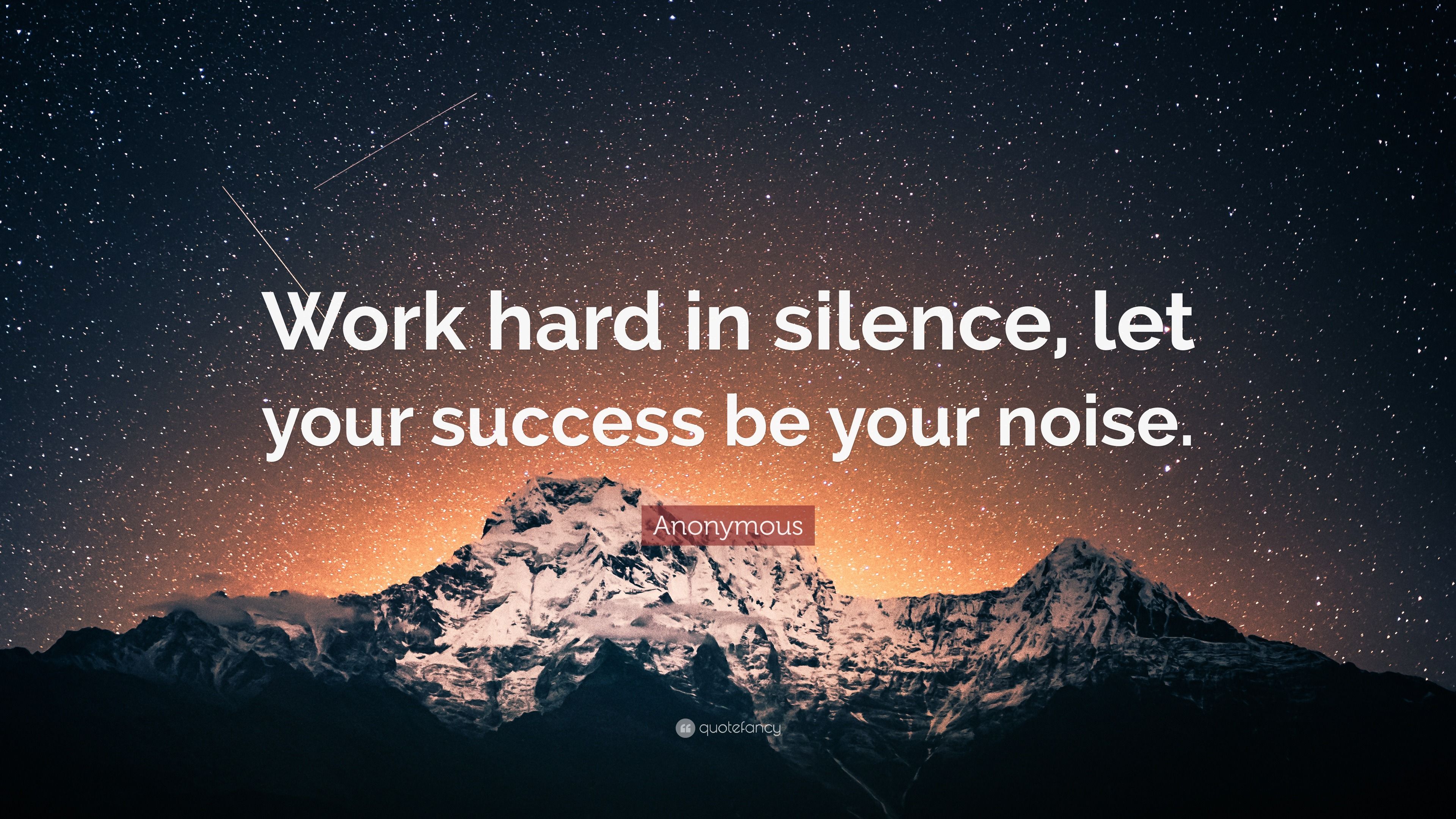 Work Hard In Silence Wallpapers - Top Free Work Hard In Silence ...