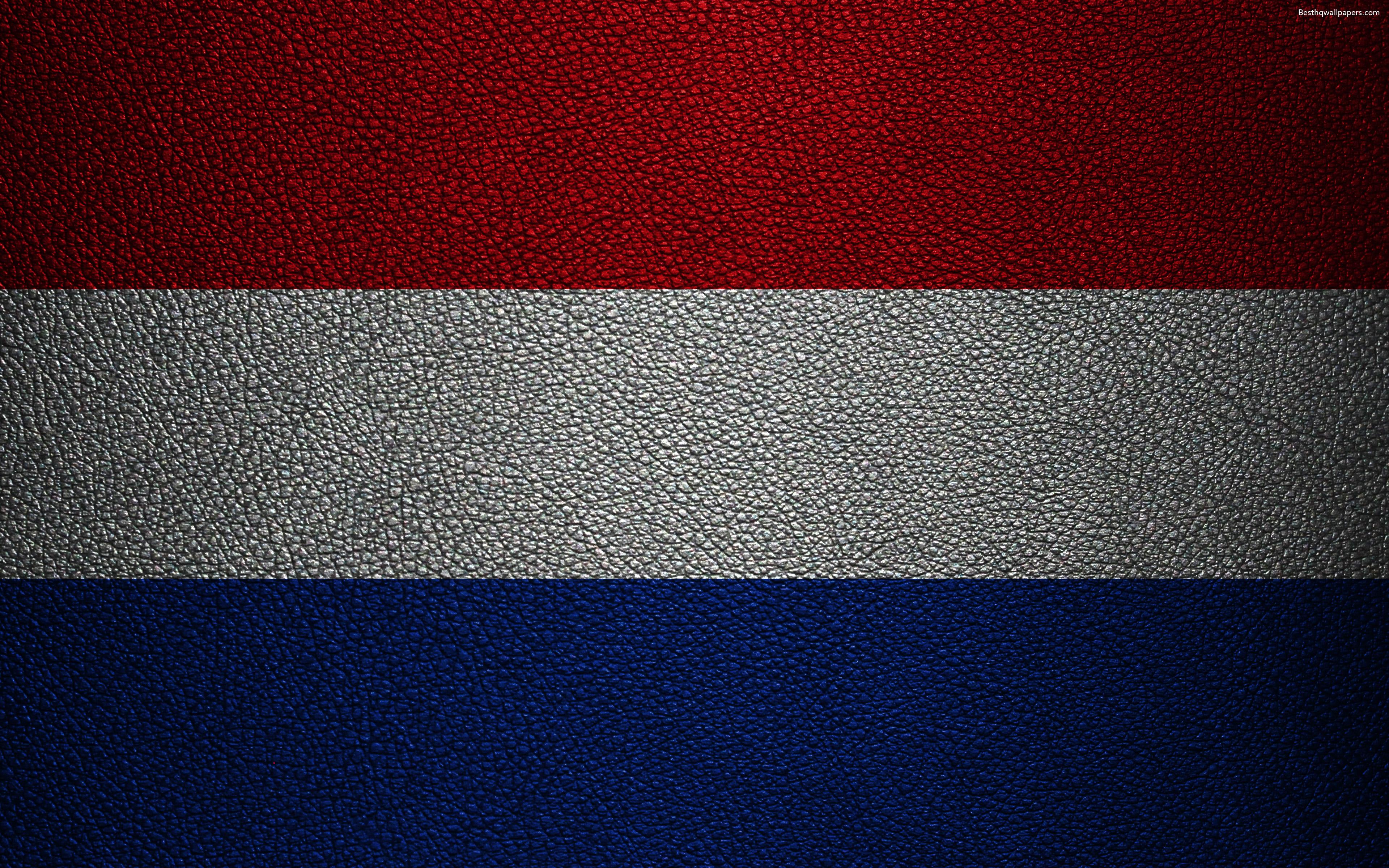 3840x2400 Netherlands Flag Wallpaper