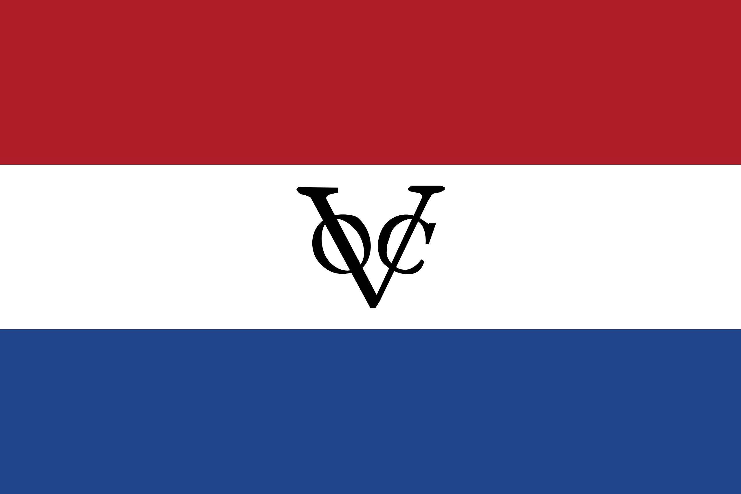 2560x1707 Flag of the Dutch East India Company (Verenigde Oostindische Compagnie)