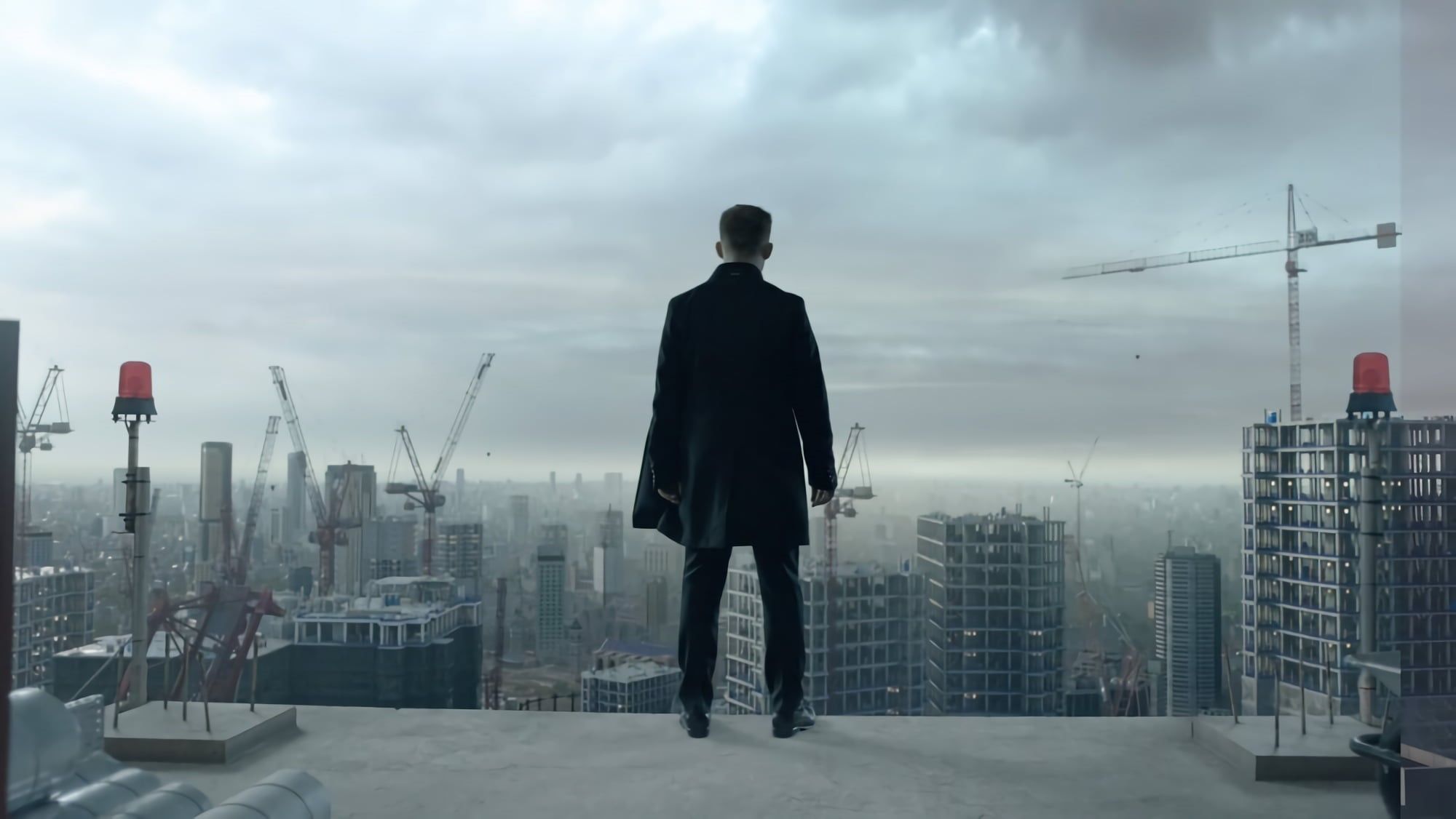 2000x1126 Wallpaper / Sean Wallace, England, rooftopping, 1080P, construction, street view, Joe Cole, London, Gangs of London, rooftops free download