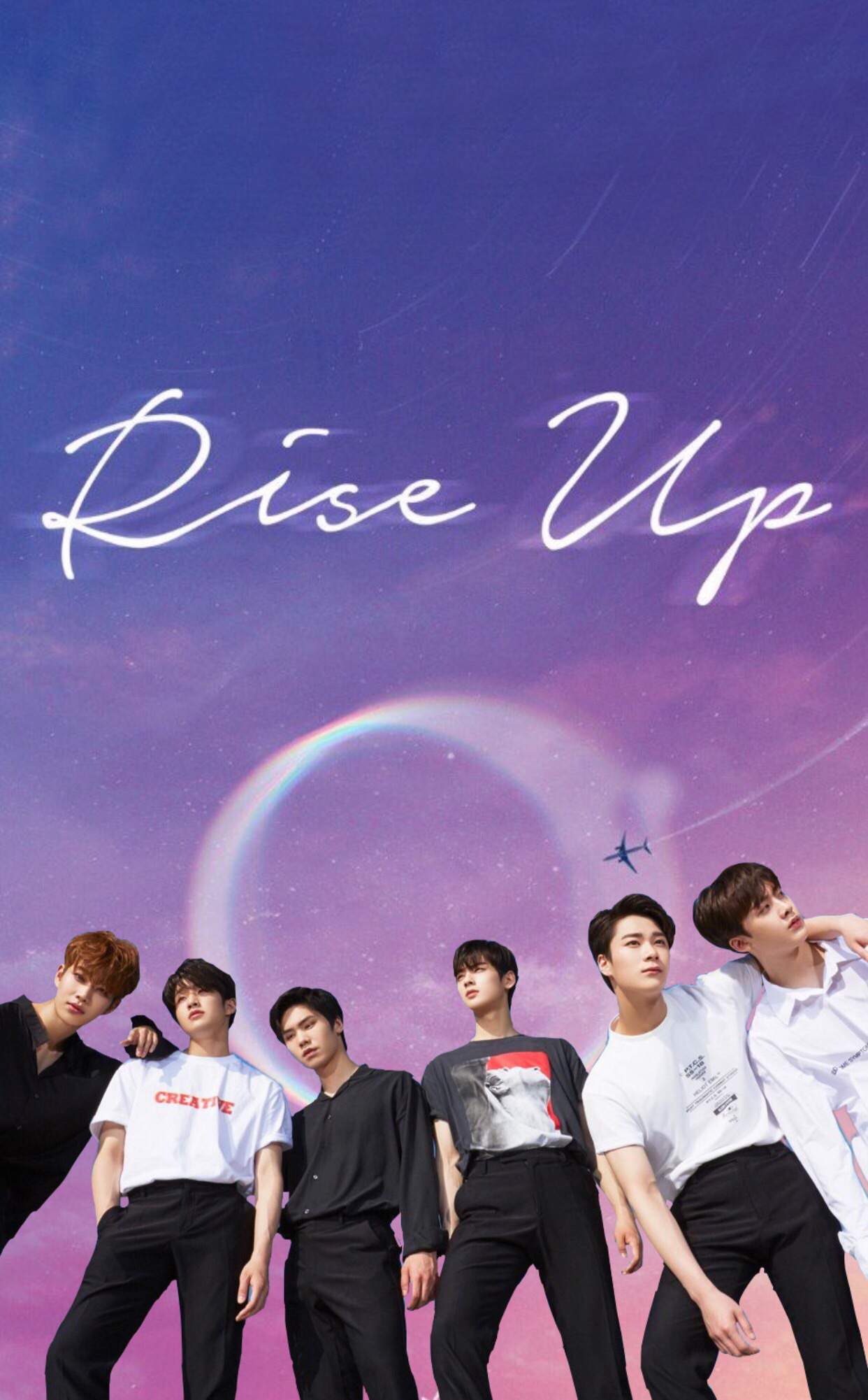 1242x2002 Rise Up wallpaper ✈️