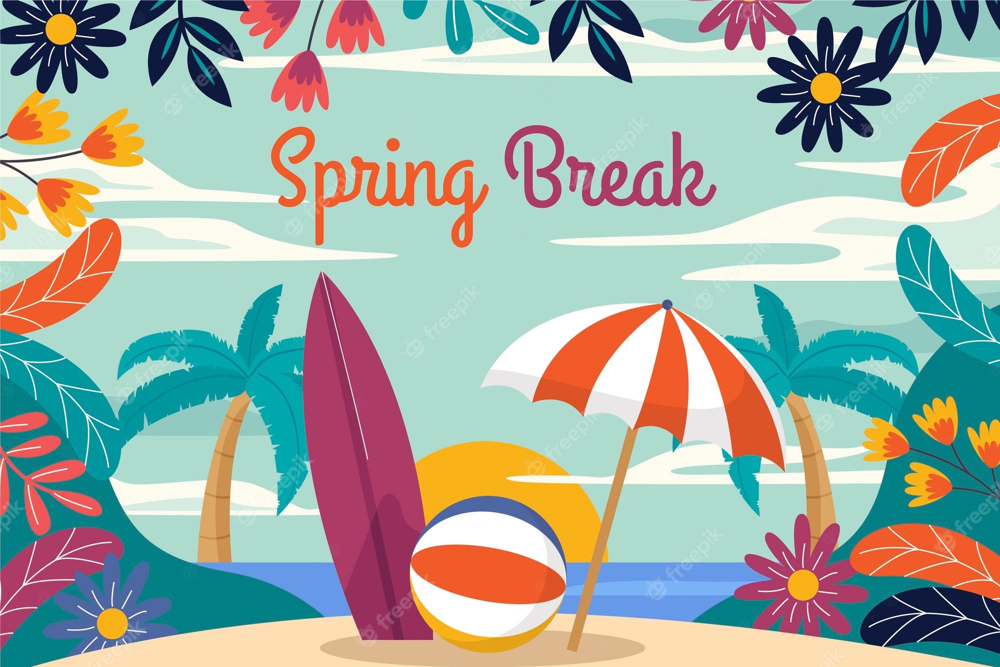 Spring Break Wallpapers - Top Free Spring Break Backgrounds