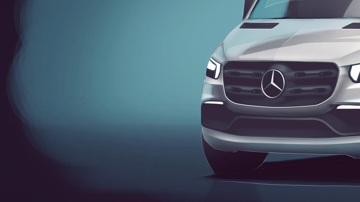 1200x675 Mercedes teases new Sprinter interior, EV coming in 2019